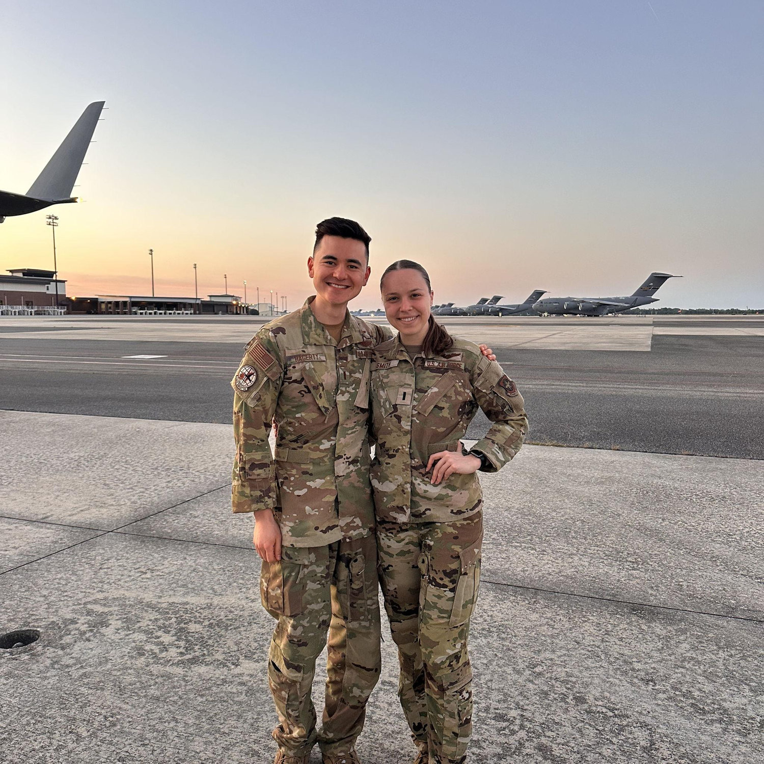 Matthew landed the plane in Charelston & Molly took it home. Sometimes with work we only get a few minutes of crossover. This one felt special!