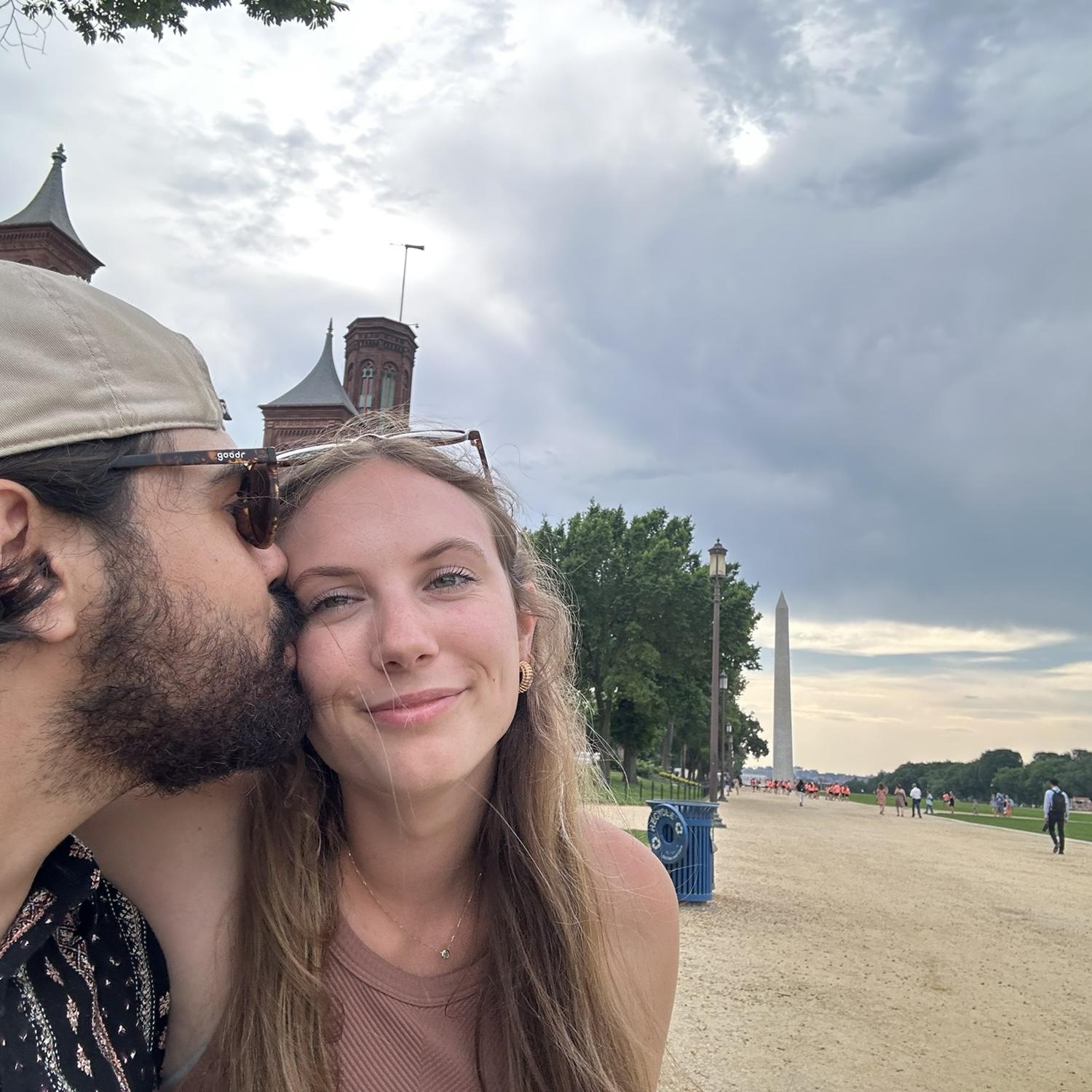 When we drove to D.C.