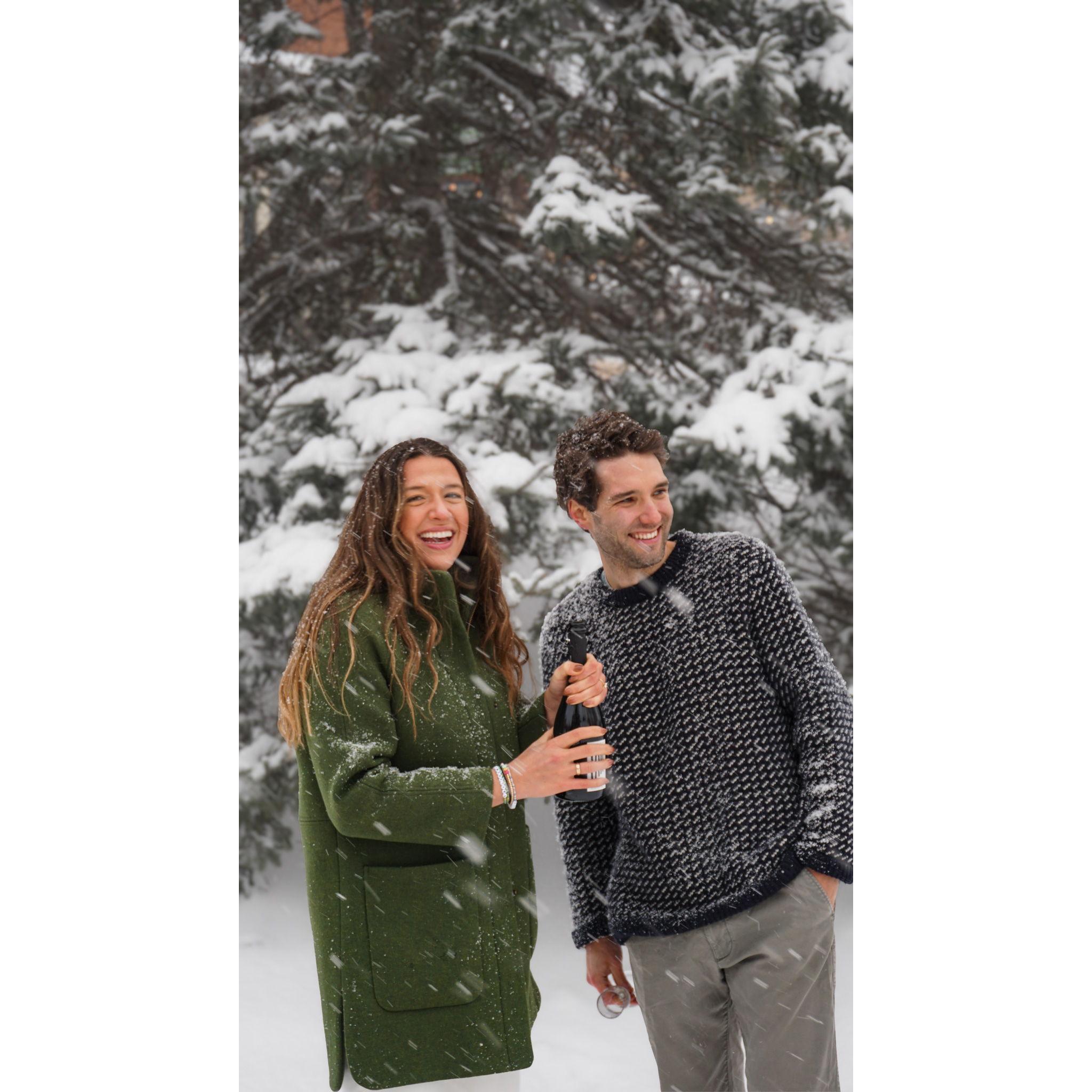 Engagement shoot in Mont Tremblant, QC