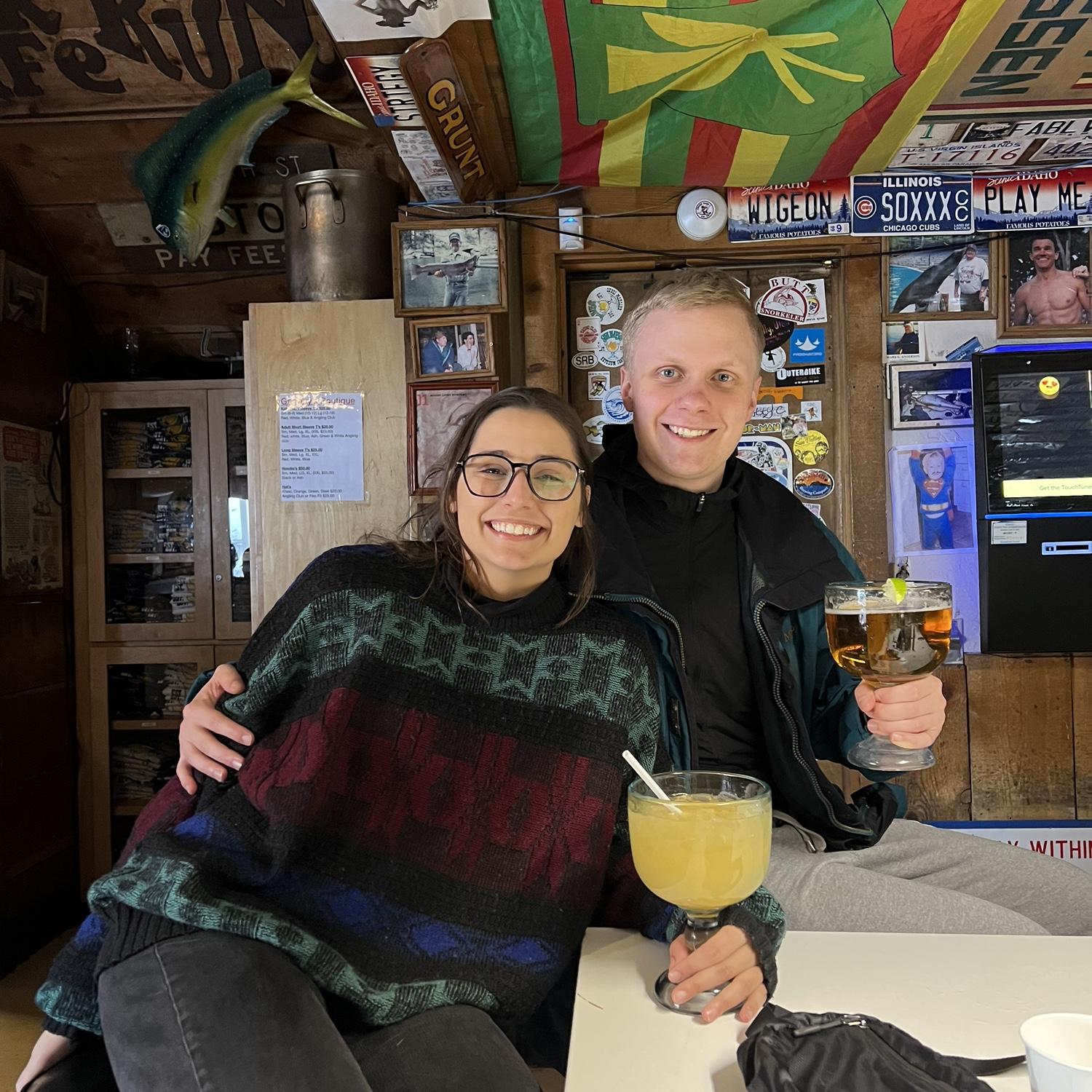 Out for drinks in Sunvalley ID 3/10/2023