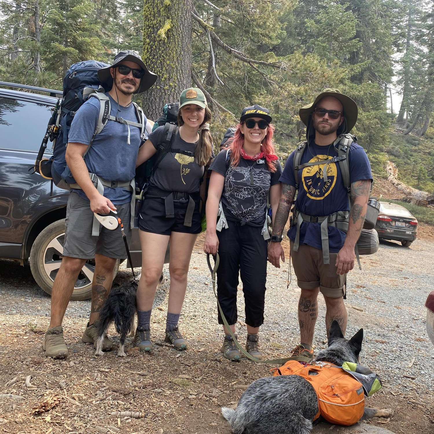 First backpacking adventure (the after photo)