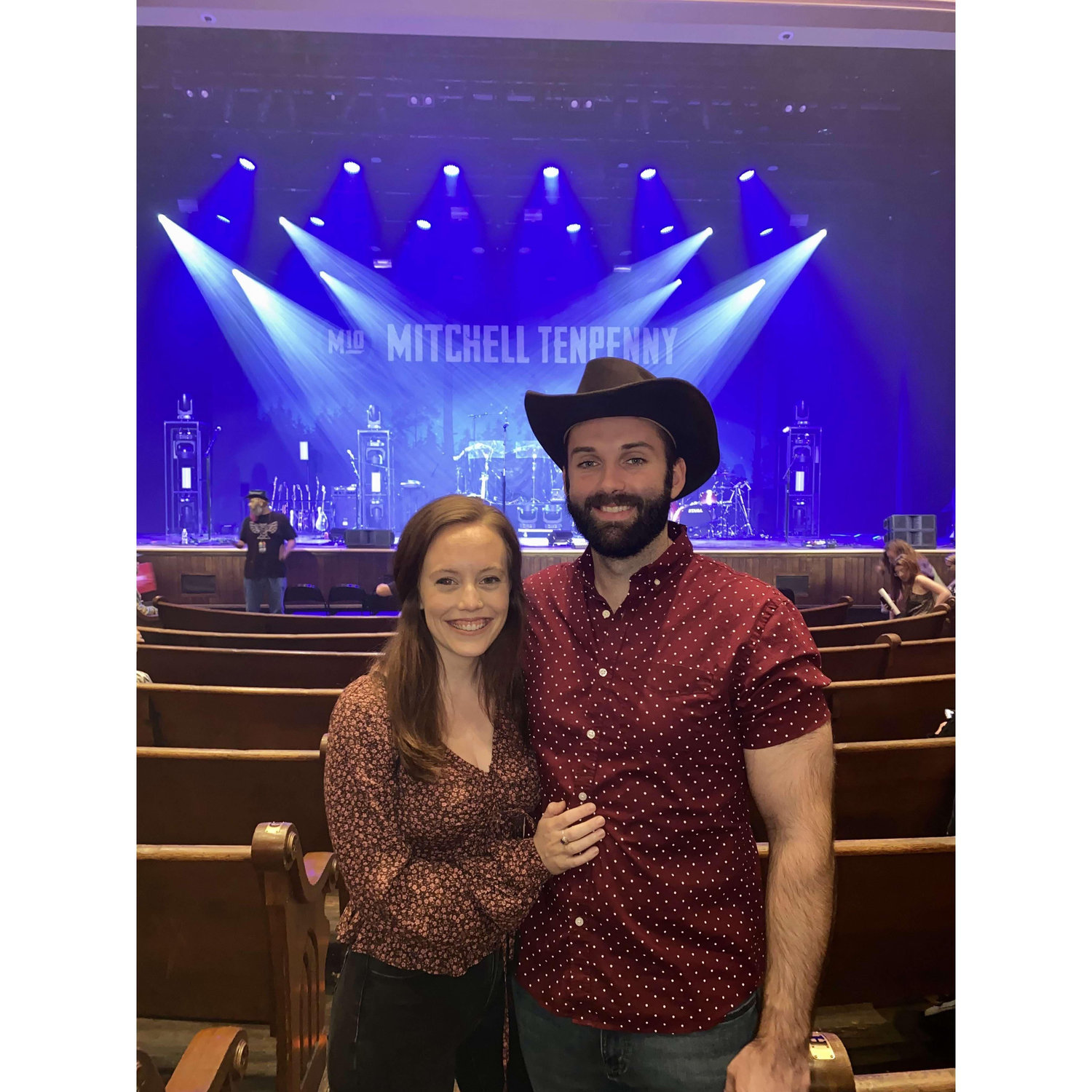 Our first concert together after COVID restrictions were lifted.