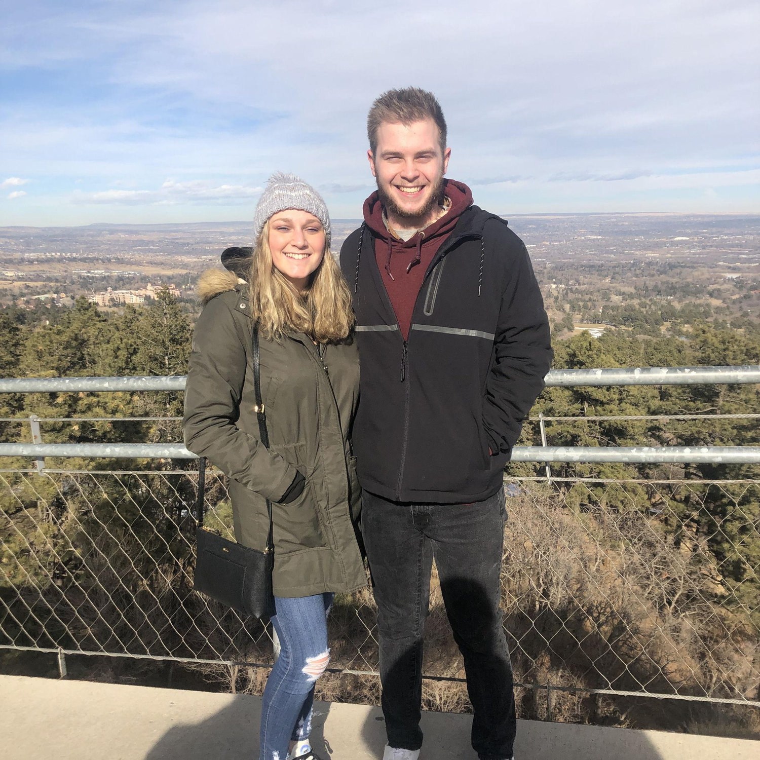 Tyler and Lauren's first trip to Colorado.