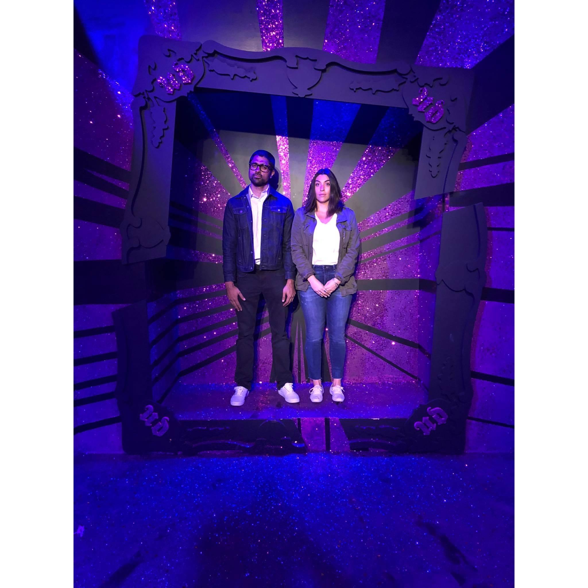 Striking a pose @ Refinery29's 29Rooms pop-up immersive experience