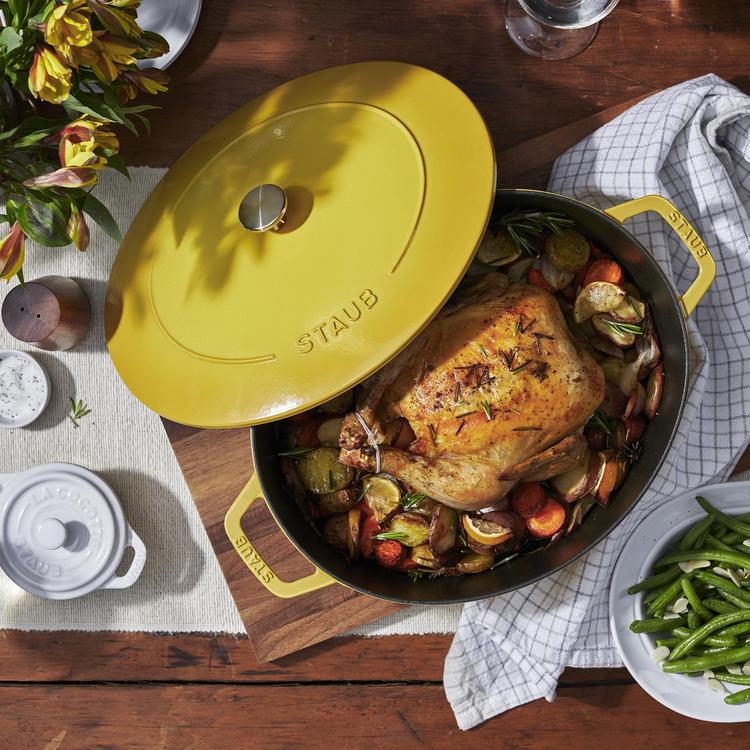 ♡Staub♡22cm Staub Artichoke Cocotte - 3-qt Cast Iron – Cutlery and More