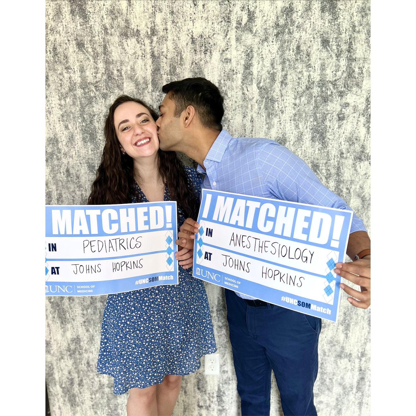 The day we found out we'd be moving in together and moving to Baltimore! (2022)