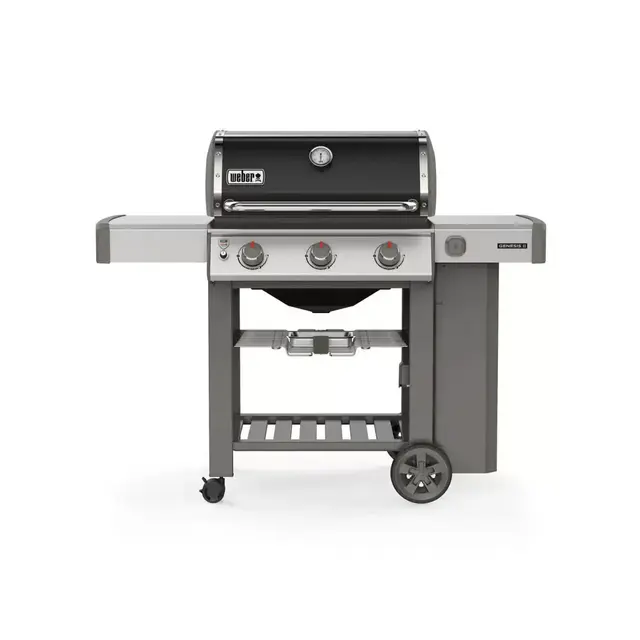 Weber Genesis II E-310 Black 3-Burner Liquid Propane Gas Grill