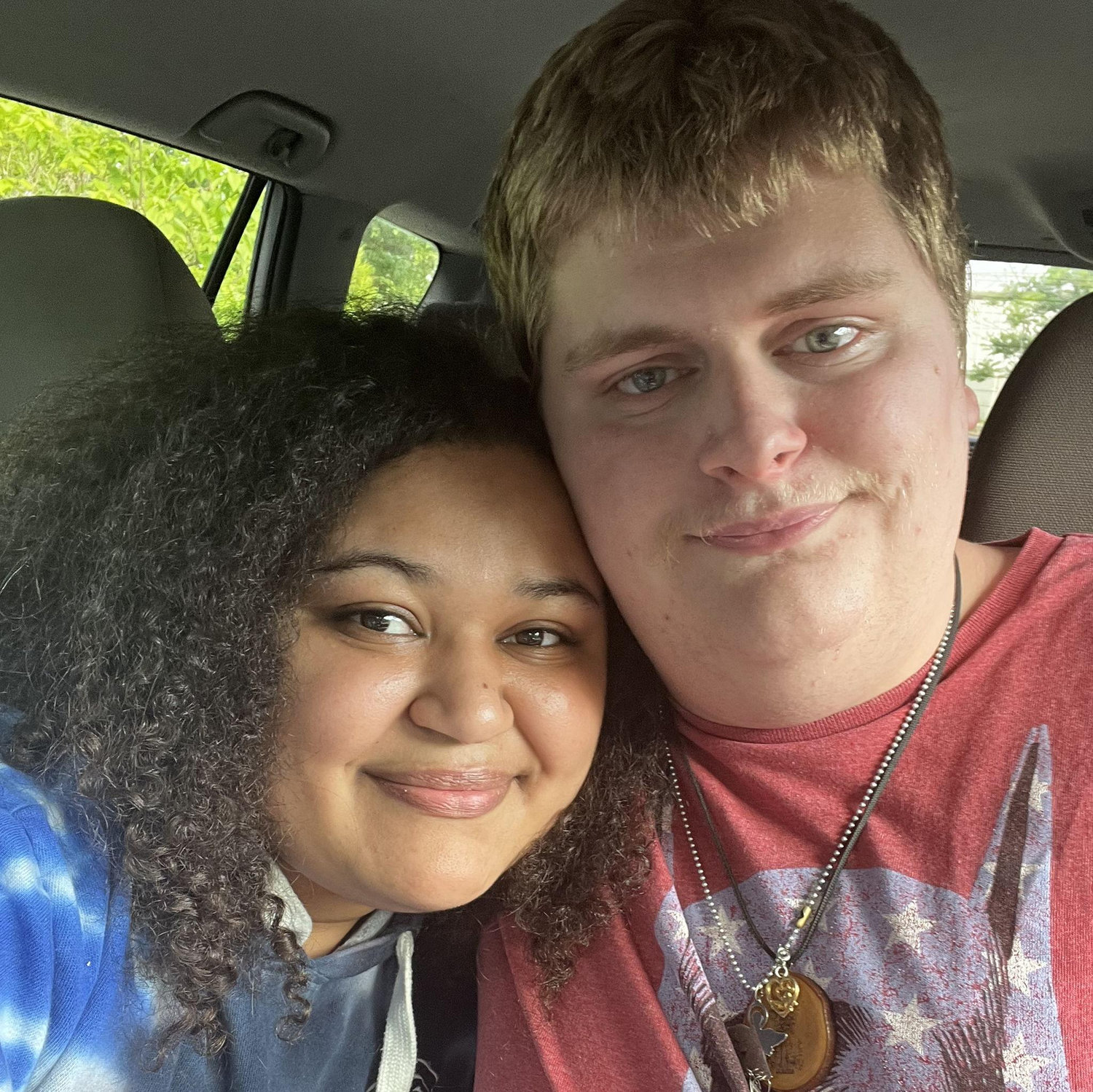 May 24th, 2022: Our first selfie.