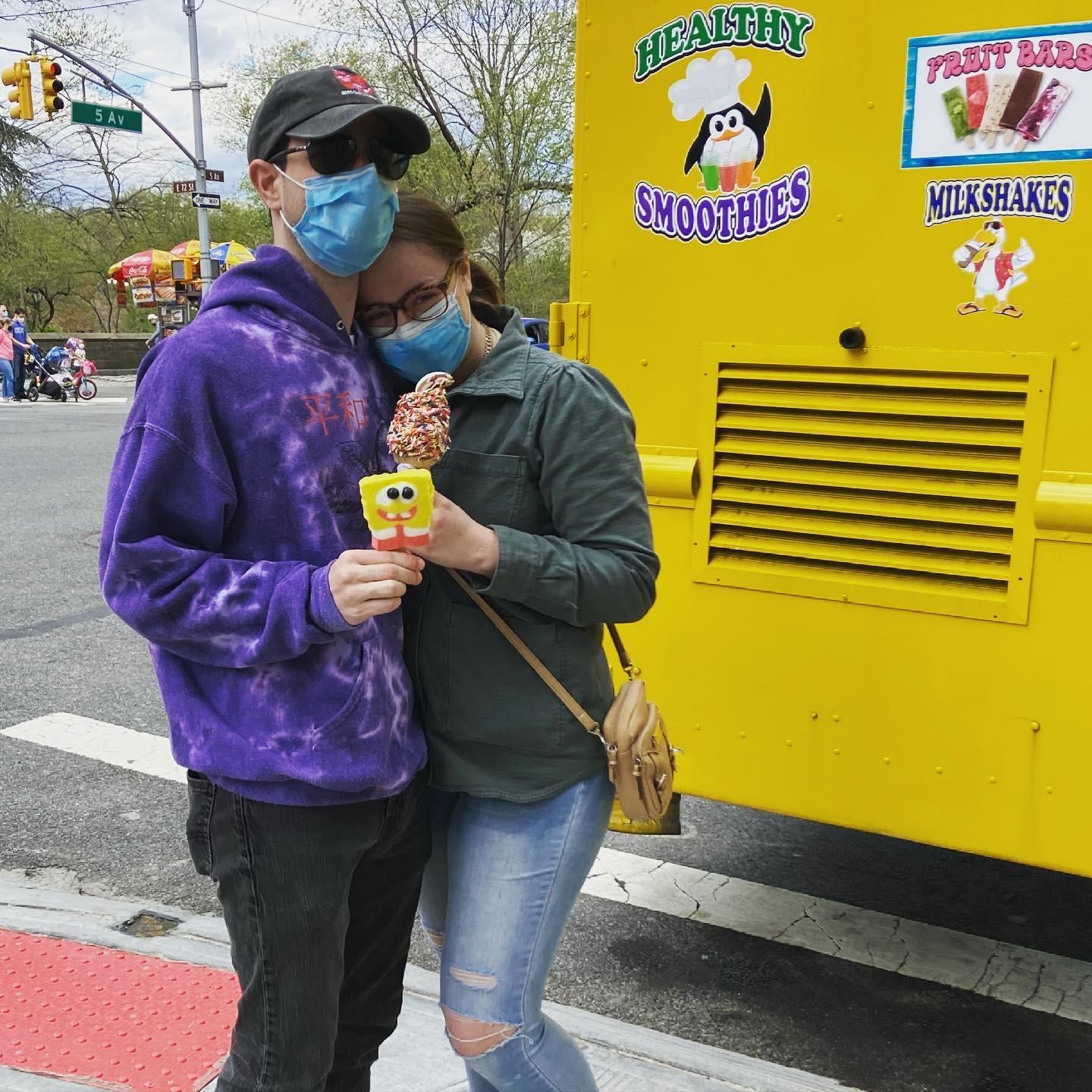 Emmeline Visiting Branden in NYC from Ithaca 2020-21