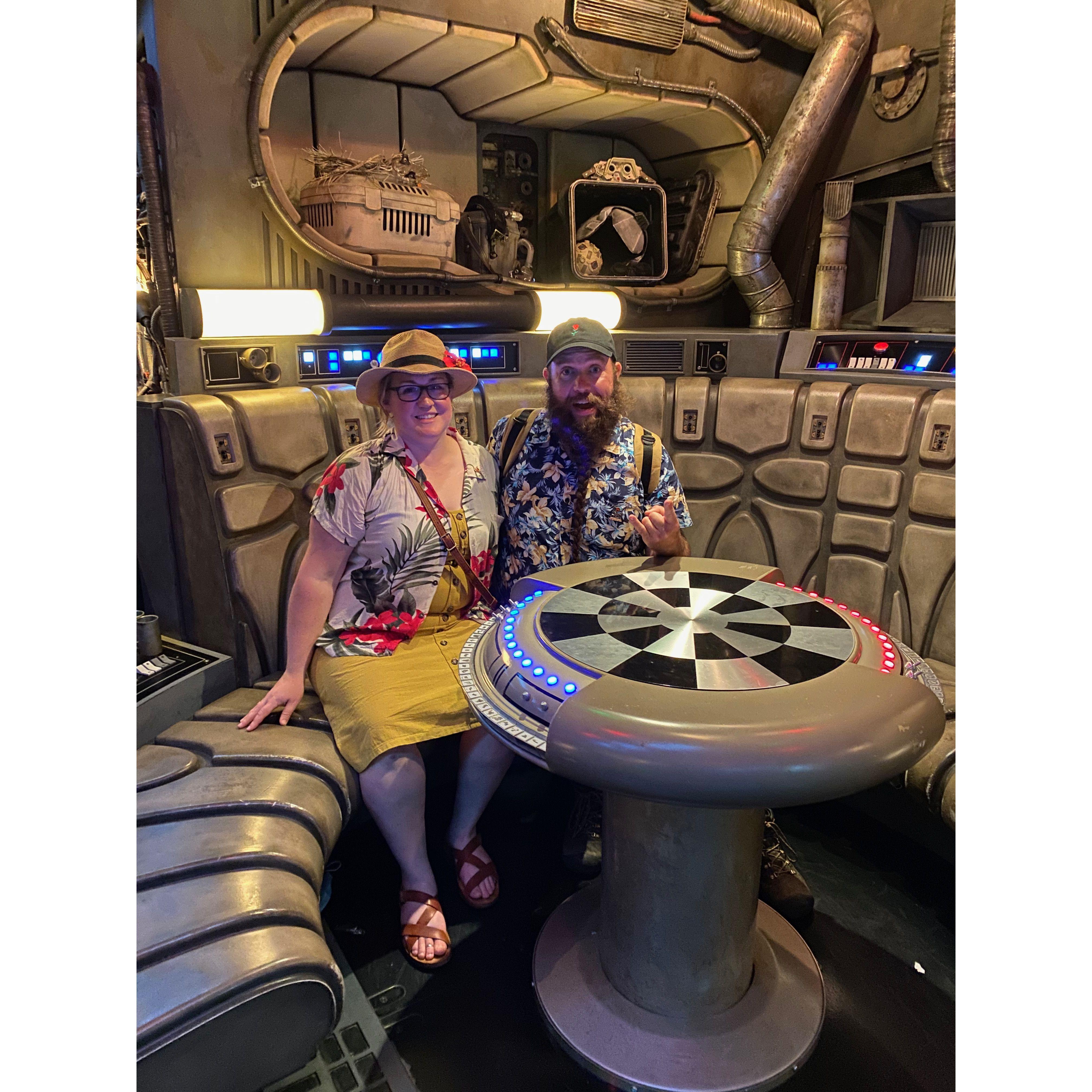Inside the Millennium Falcon (Galaxy's Edge at Disneyland) 2023