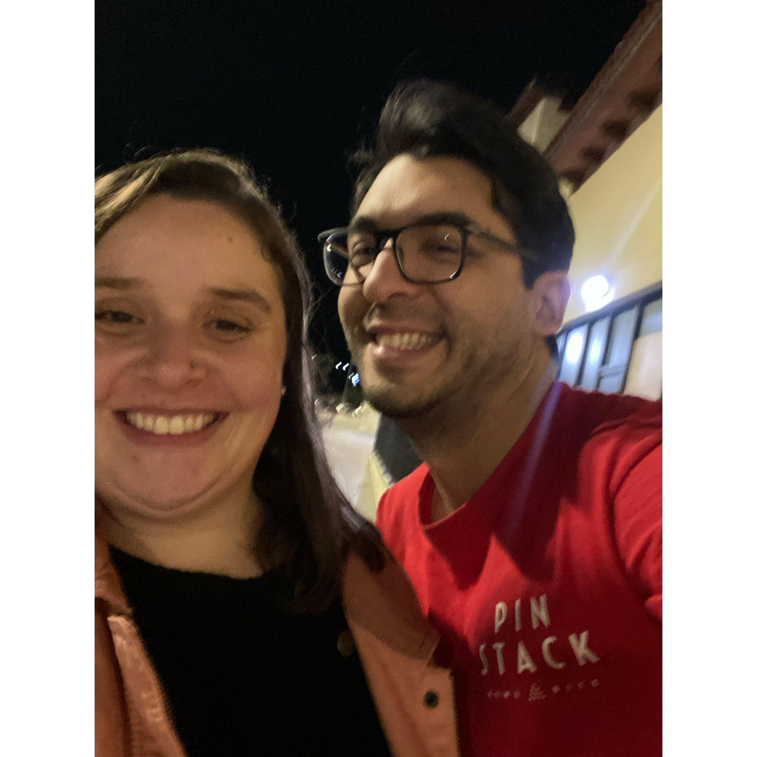 This was the VERY FIRST Night we had ever met in person! I had originally planned to visit the area, not knowing she was nearby. It sure was something to remember!