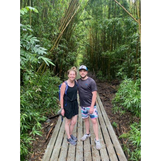 Adventuring around Maui.