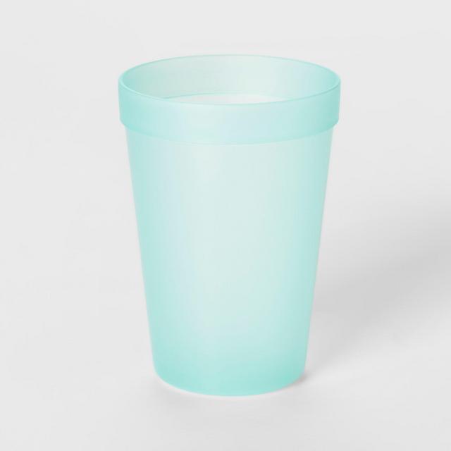 13.5oz Plastic Kids Tall Tumbler Light Blue - Pillowfort™