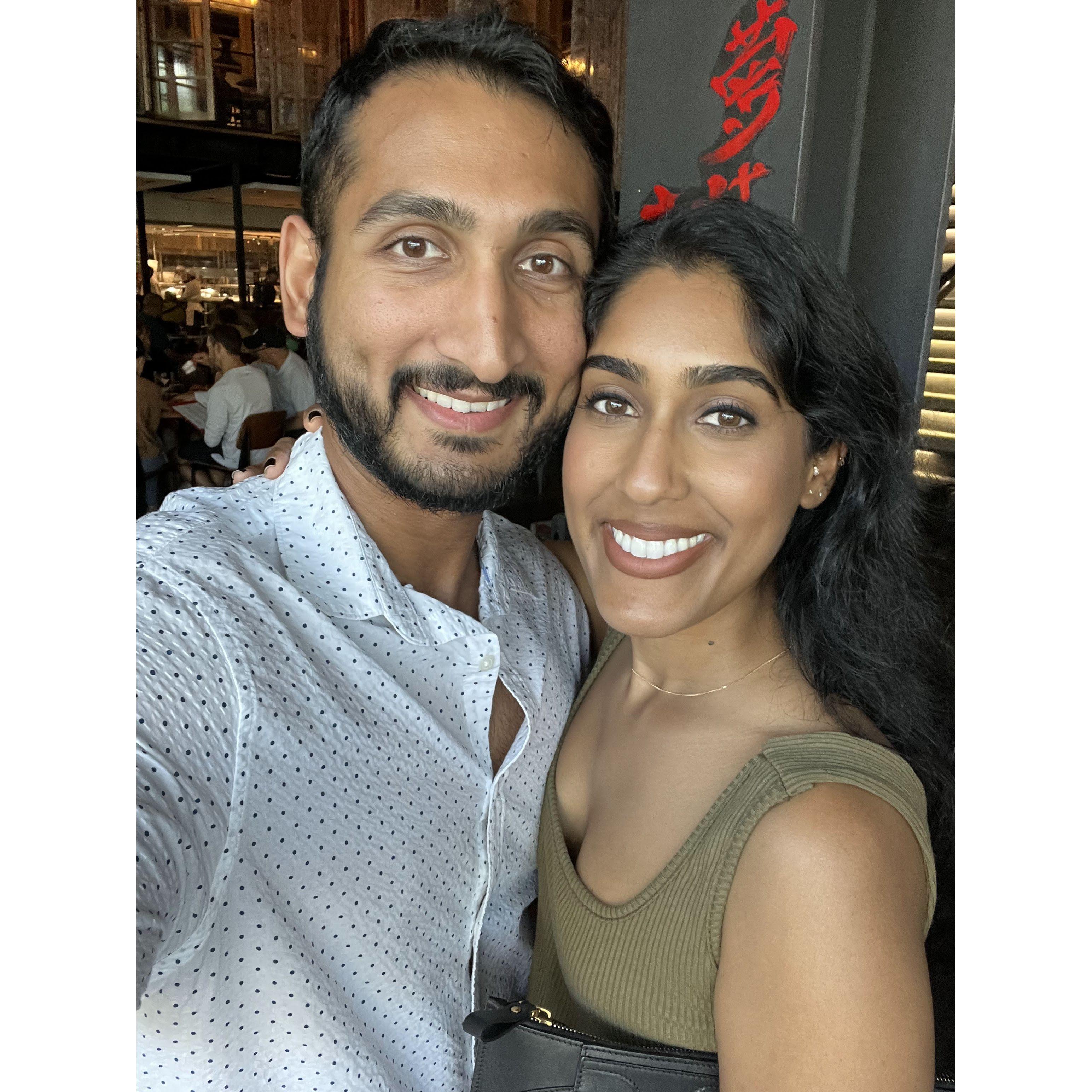 Revisiting our "milestone" restaurant Morimoto in Disney Springs where we had our first date