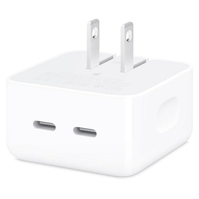 Apple 35W Dual USB-C Port Compact Power Adapter