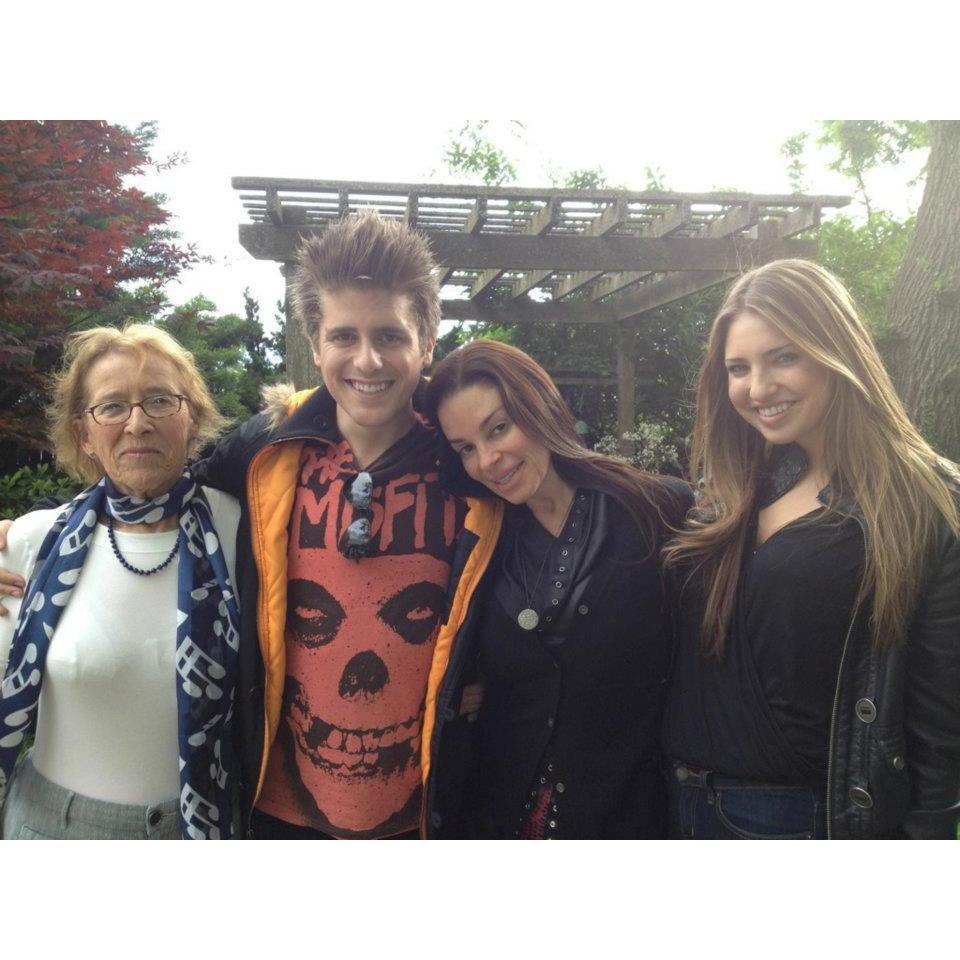 Meeting Justin's Grandparents for the first time! Naomi and Stanley Drucker, Massapequa, NY