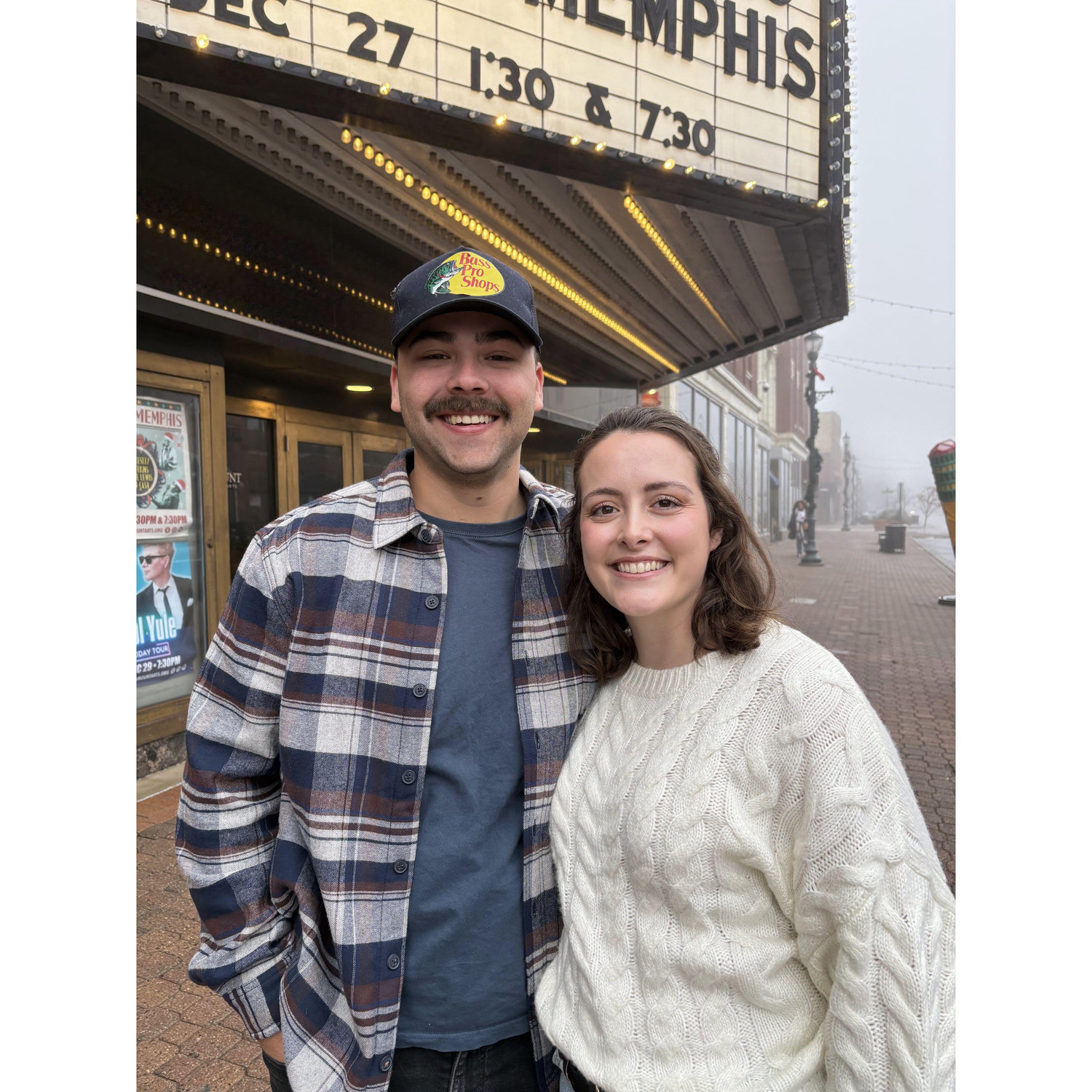 The day we chose our venue!