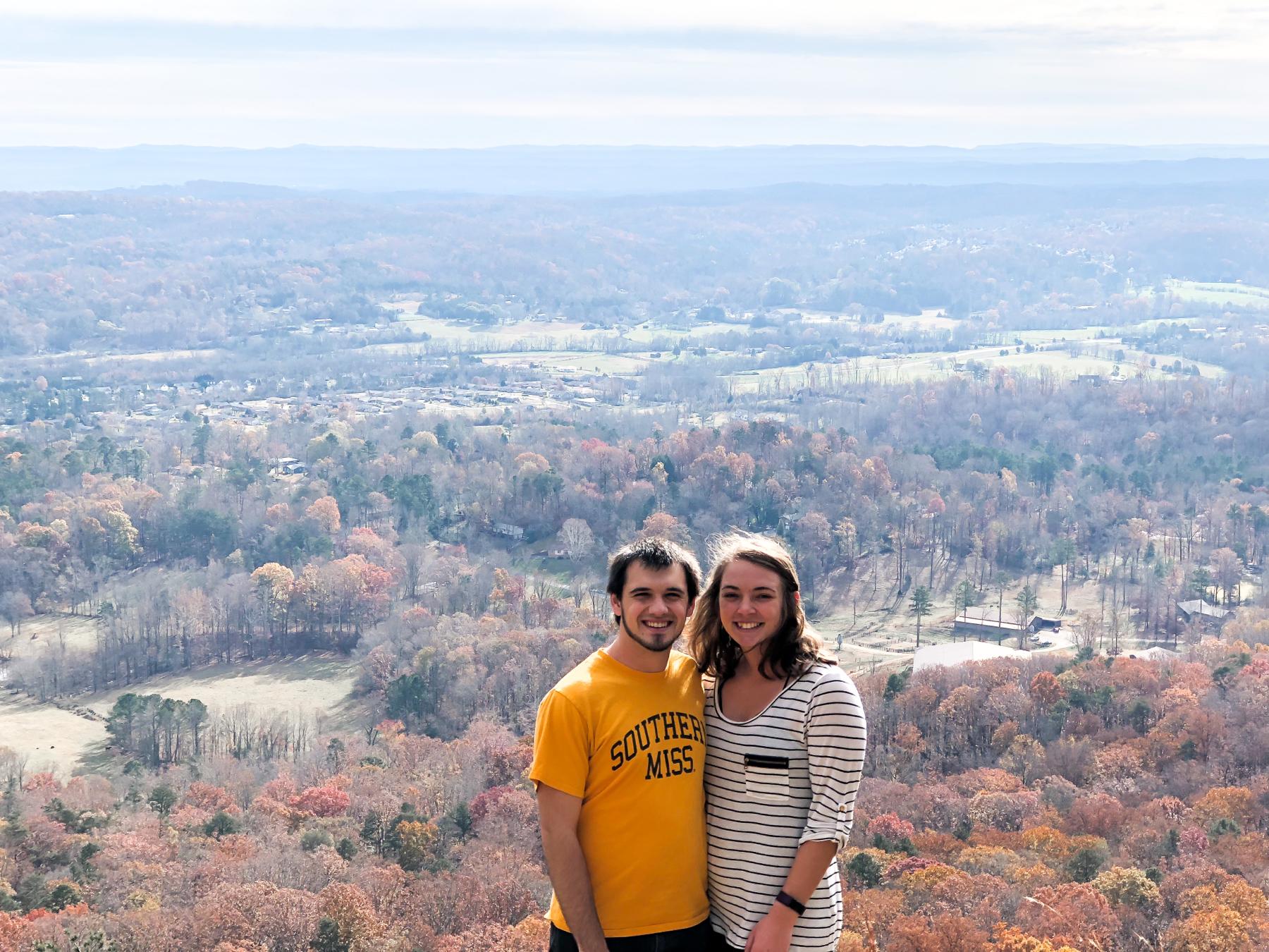 Our first vacation. We traveled to Chattanooga to visit Dane’s sister and his new baby nephew in 2017!