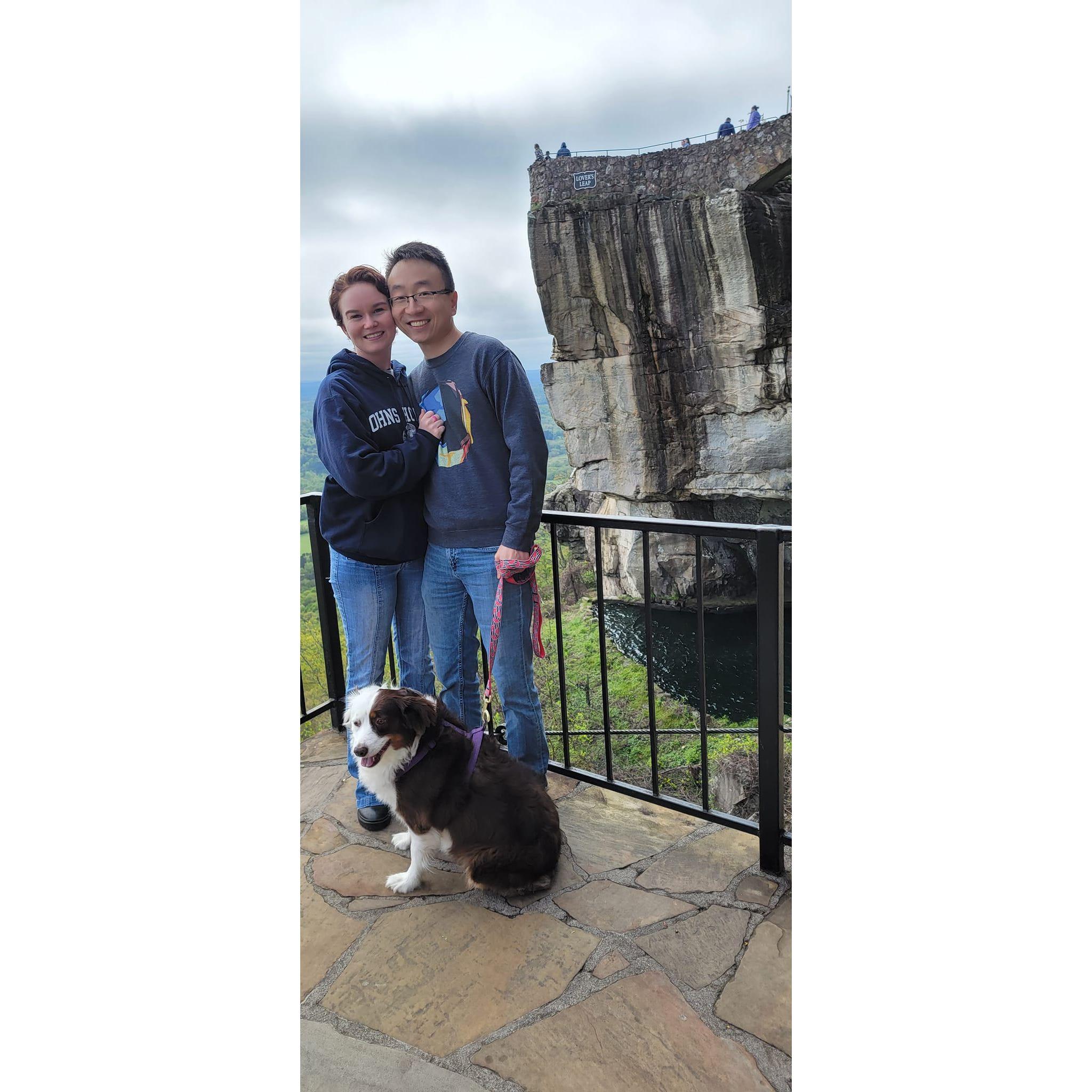 Our trip to Rock City in Tennesse.