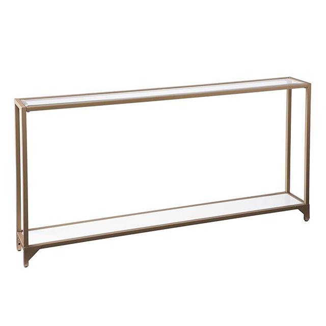 Metal Skinny Console Table - Slim Profile (56x29)