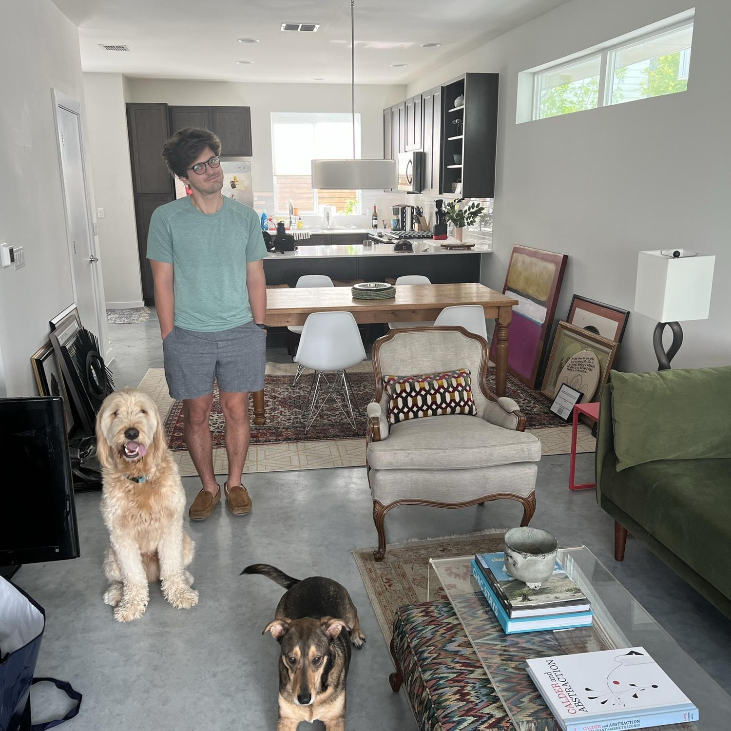 July 2, 2022
Moving day! We met in the middle between Dallas and Houston and landed in our first home together in South Austin.