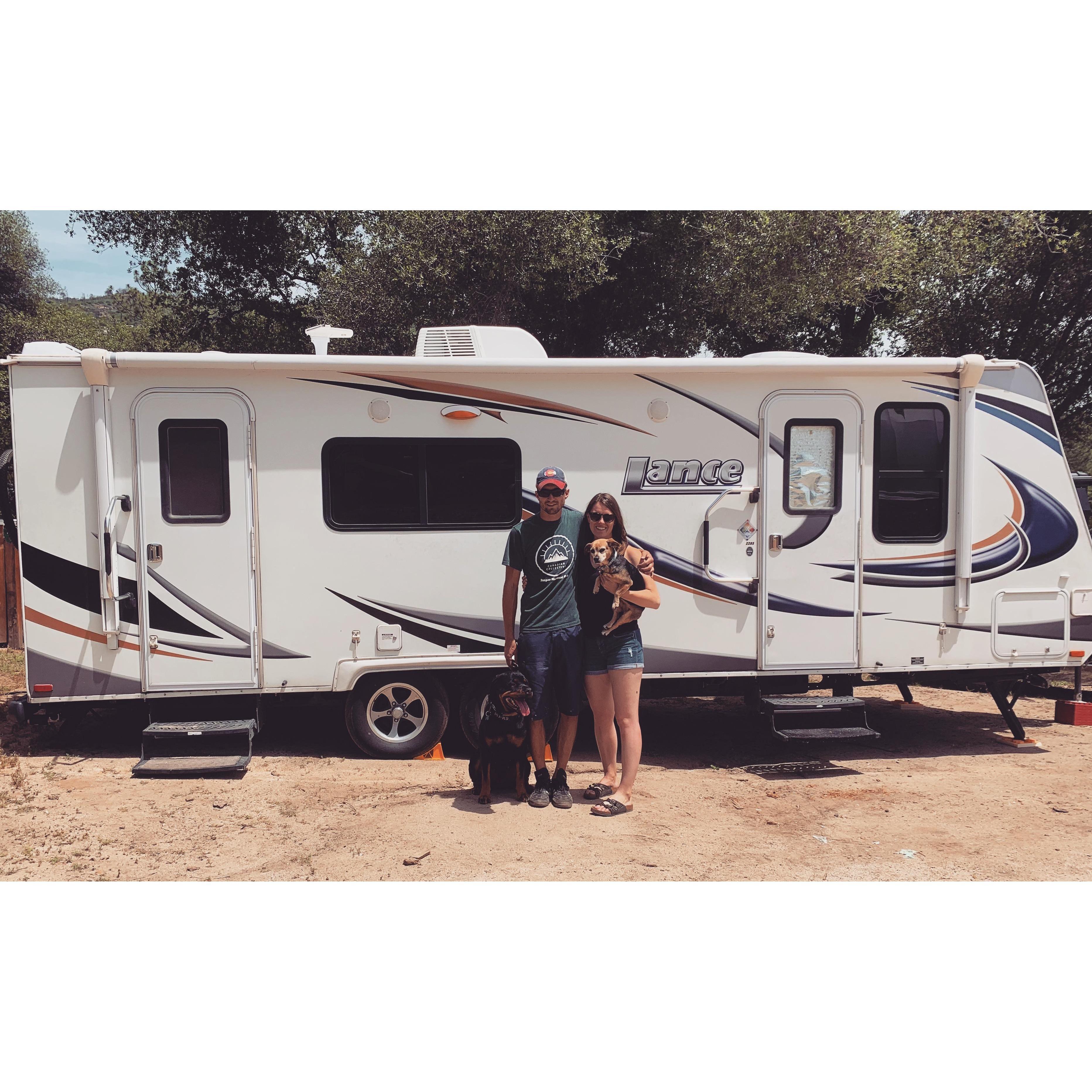 Our home for the next year as we travel the US.