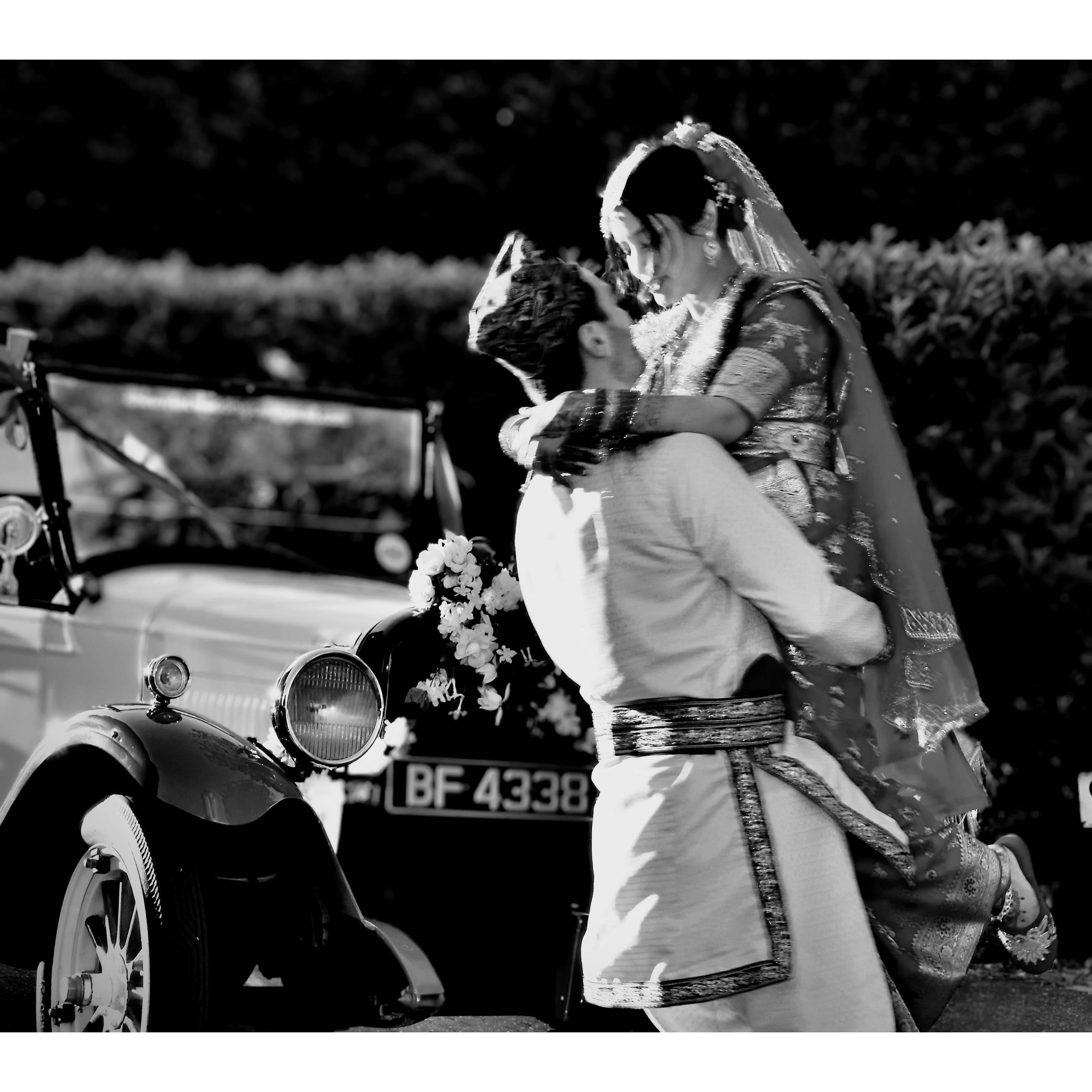 sharing a moment in Hamble-le-Rice