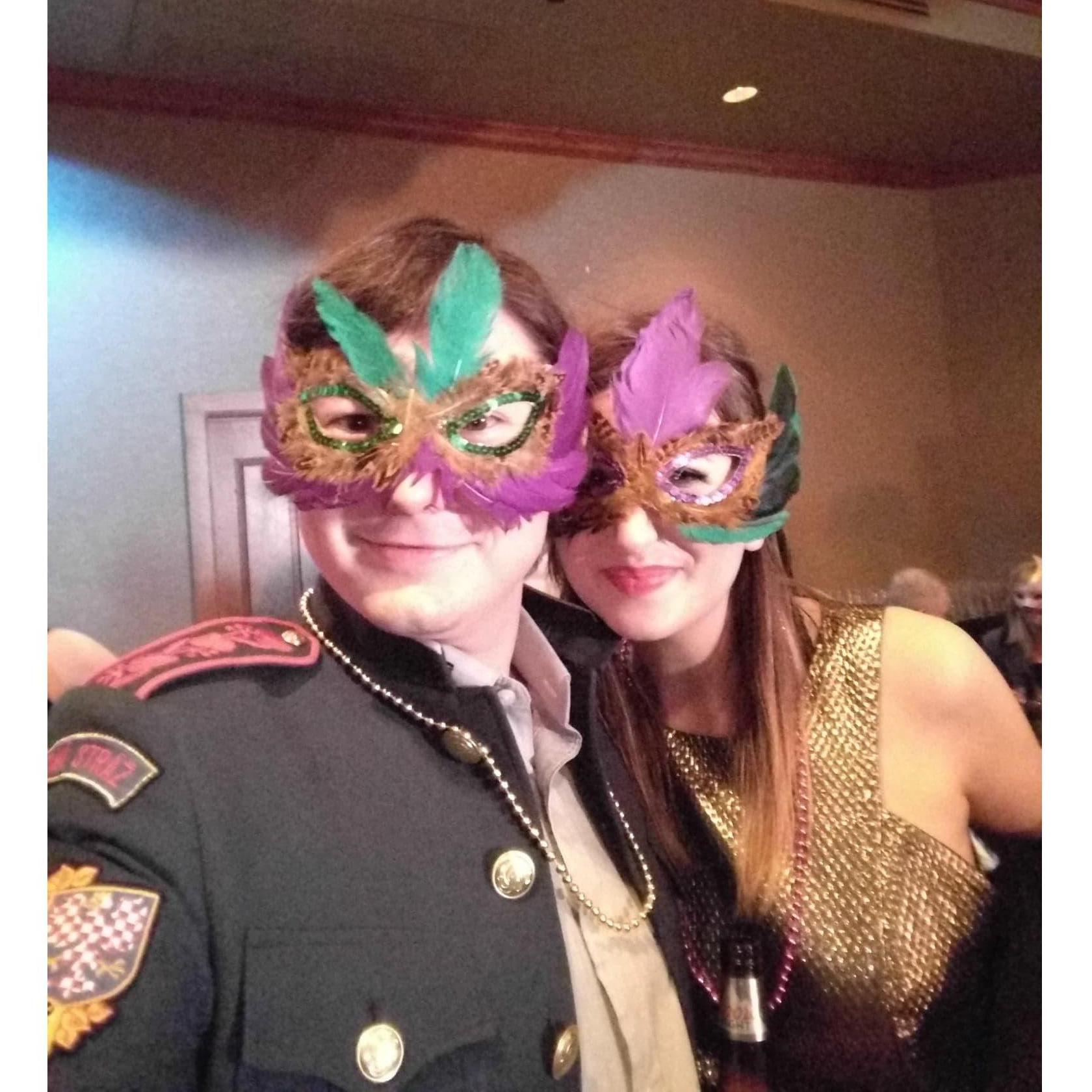 New Year's Eve 2015. Masquerade party in Park City