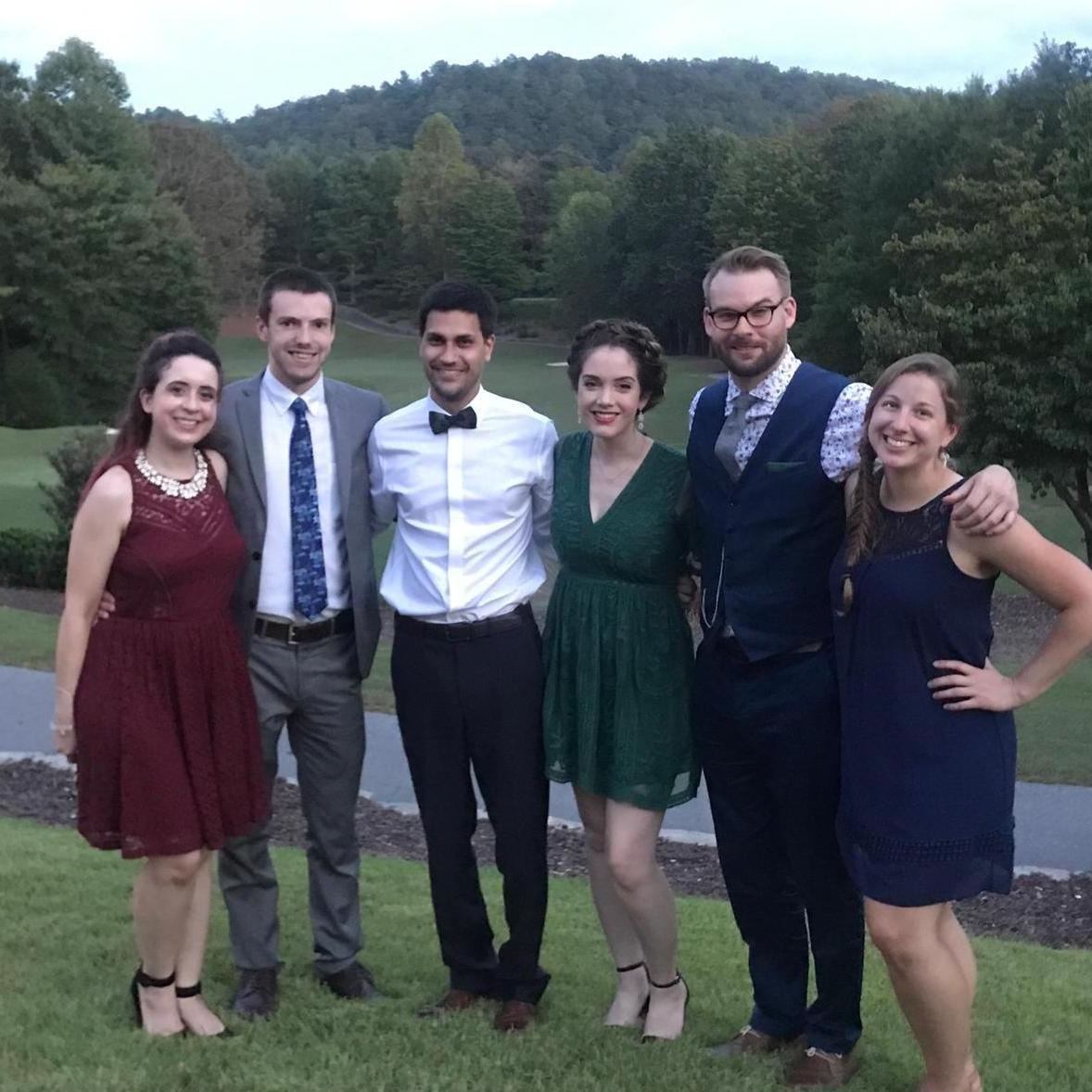The wedding where we failed to convince drunk people that Corbett WASN'T a criticalist!