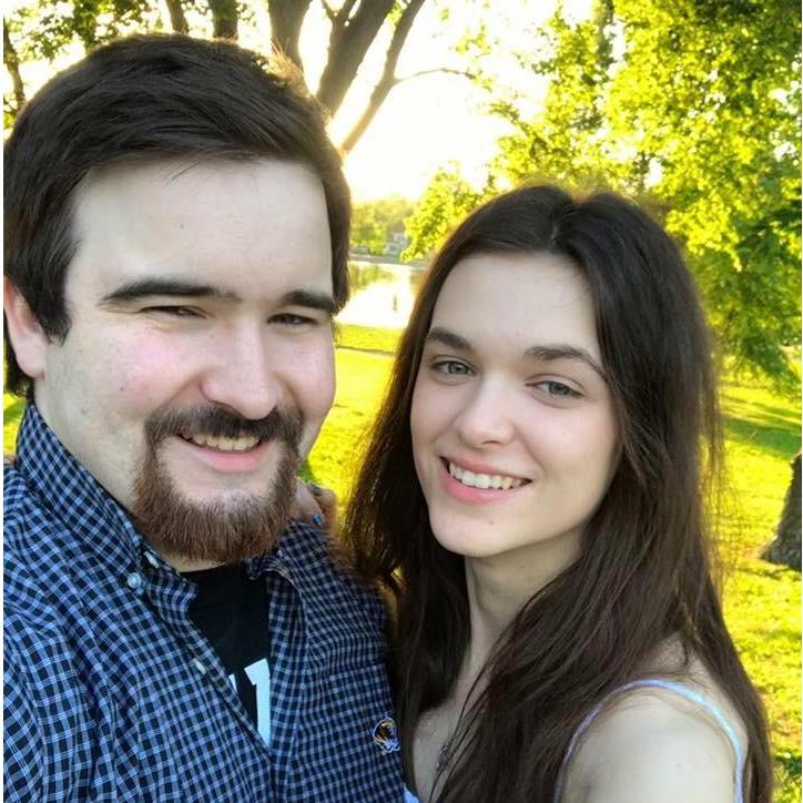 When Johnathan gave Christina a promise ring on their one year anniversary at Capaha Park.