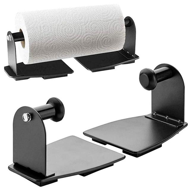 Katzco Magnetic Paper Towel Holder - Small, Heavy Duty Steel