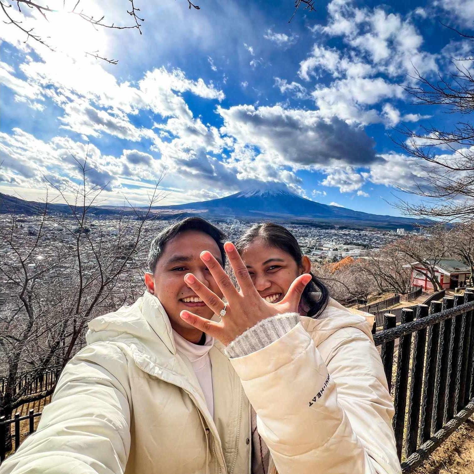 Said "Yes" last December 8, 2024!