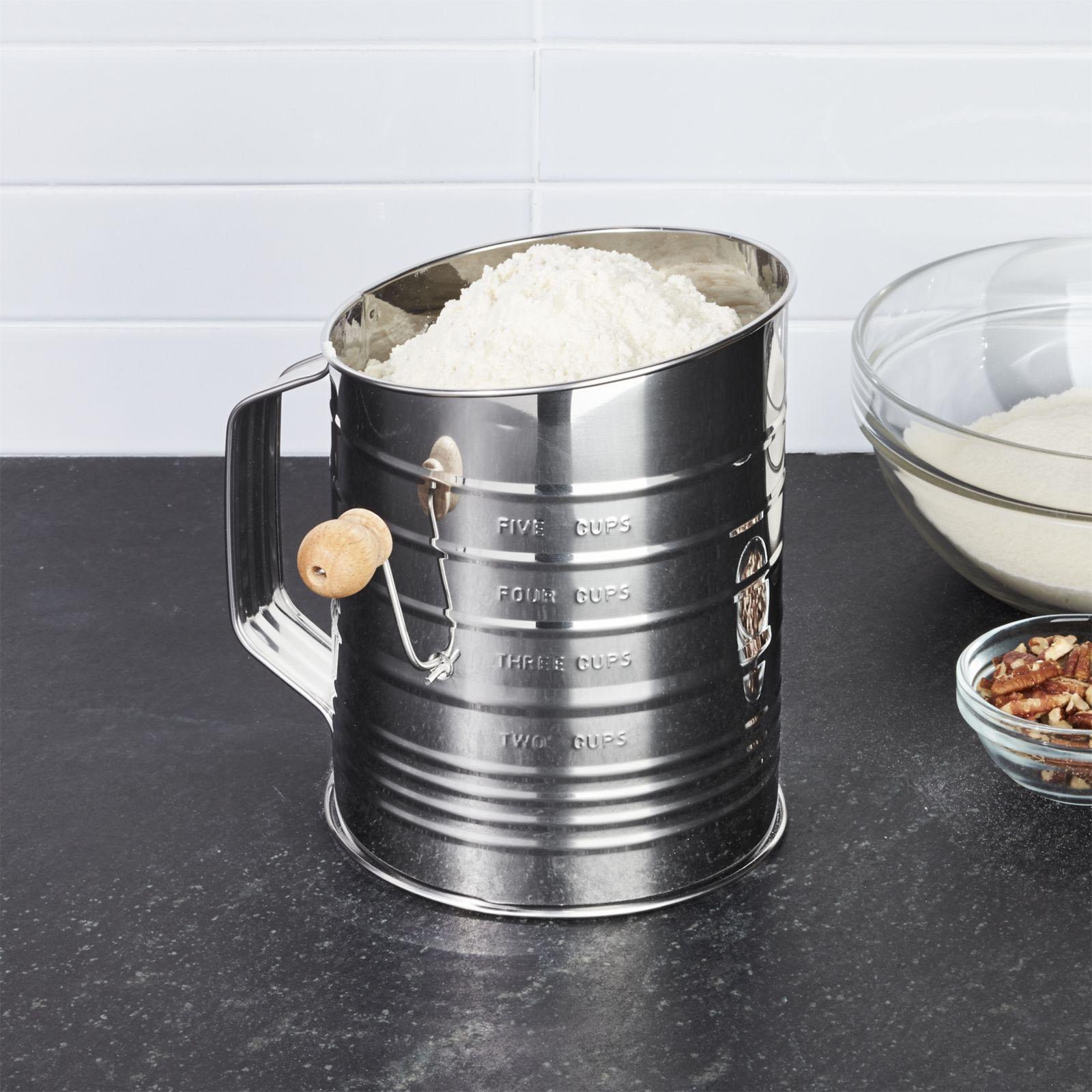  Chef Craft Classic Flour Sifter, 3 Cup, Stainless