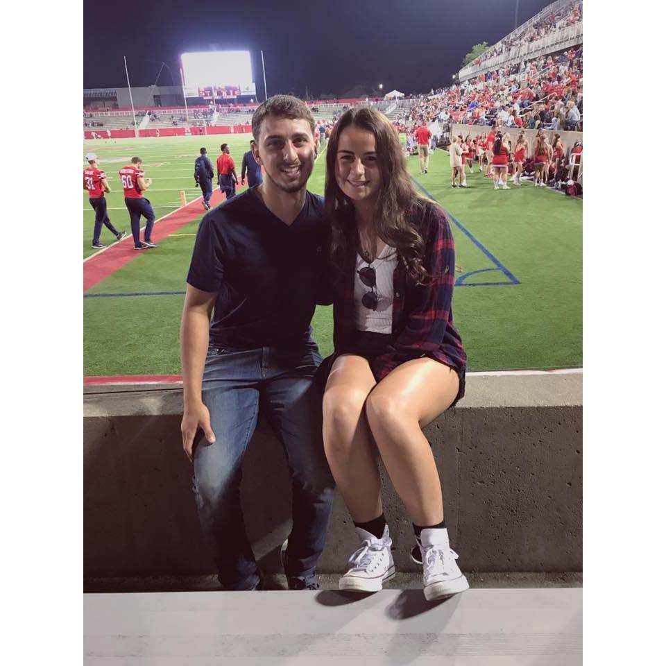 Football game at Stony Brook. September 2017