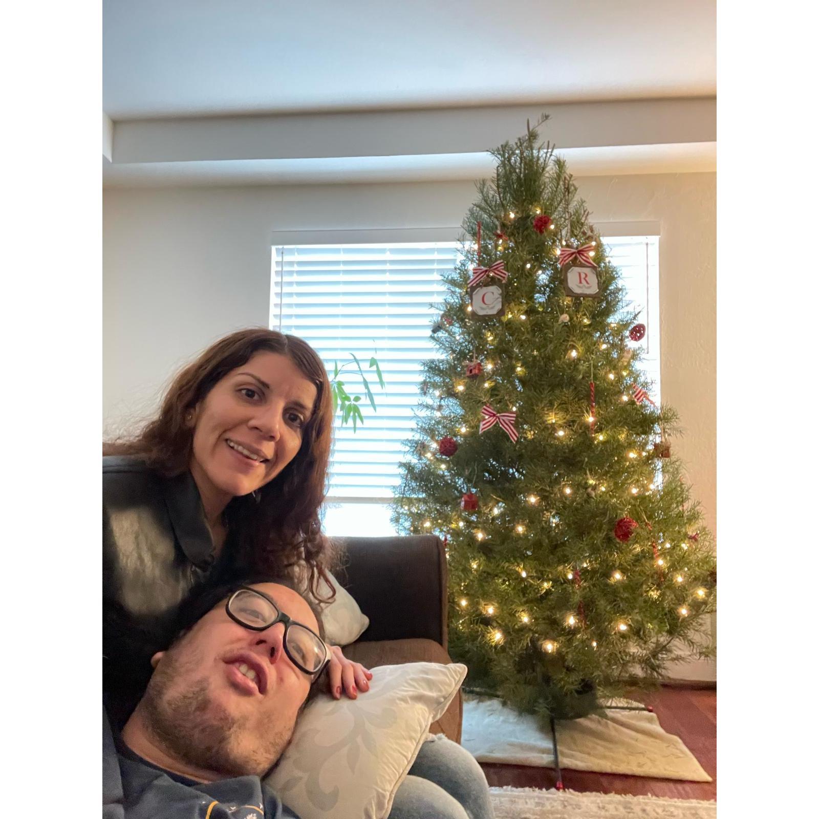 Our first Christmas tree <3