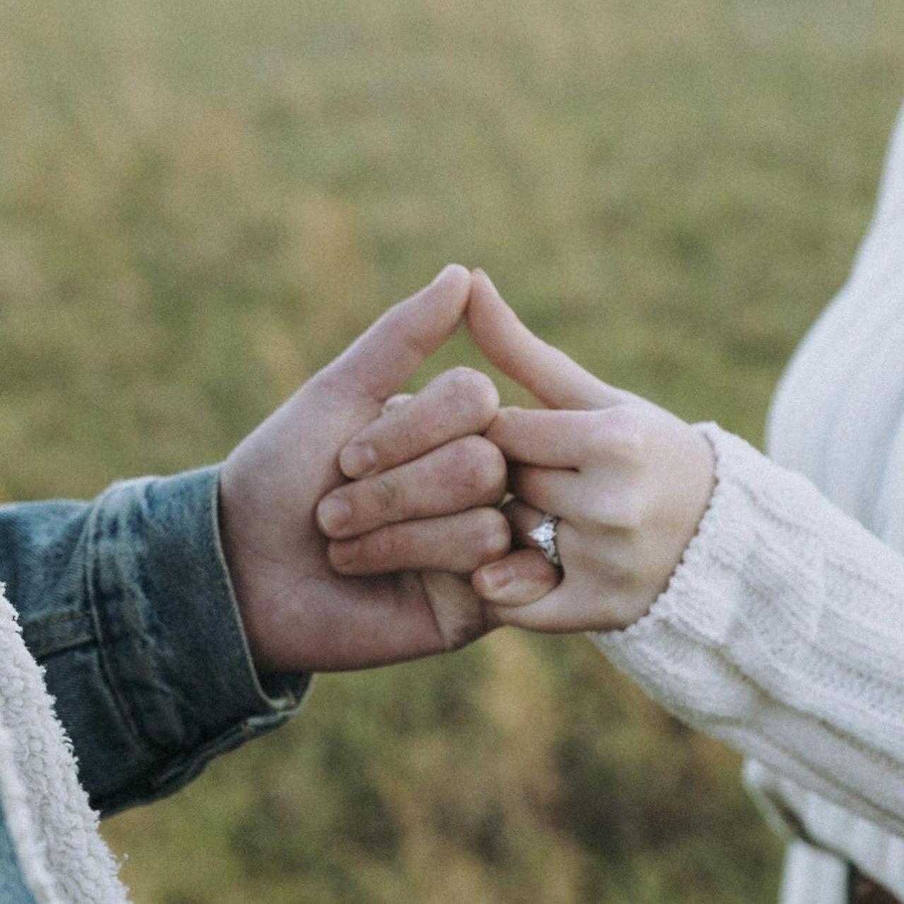 A pinky promise is something "silly" that we have done since we first started dating. A