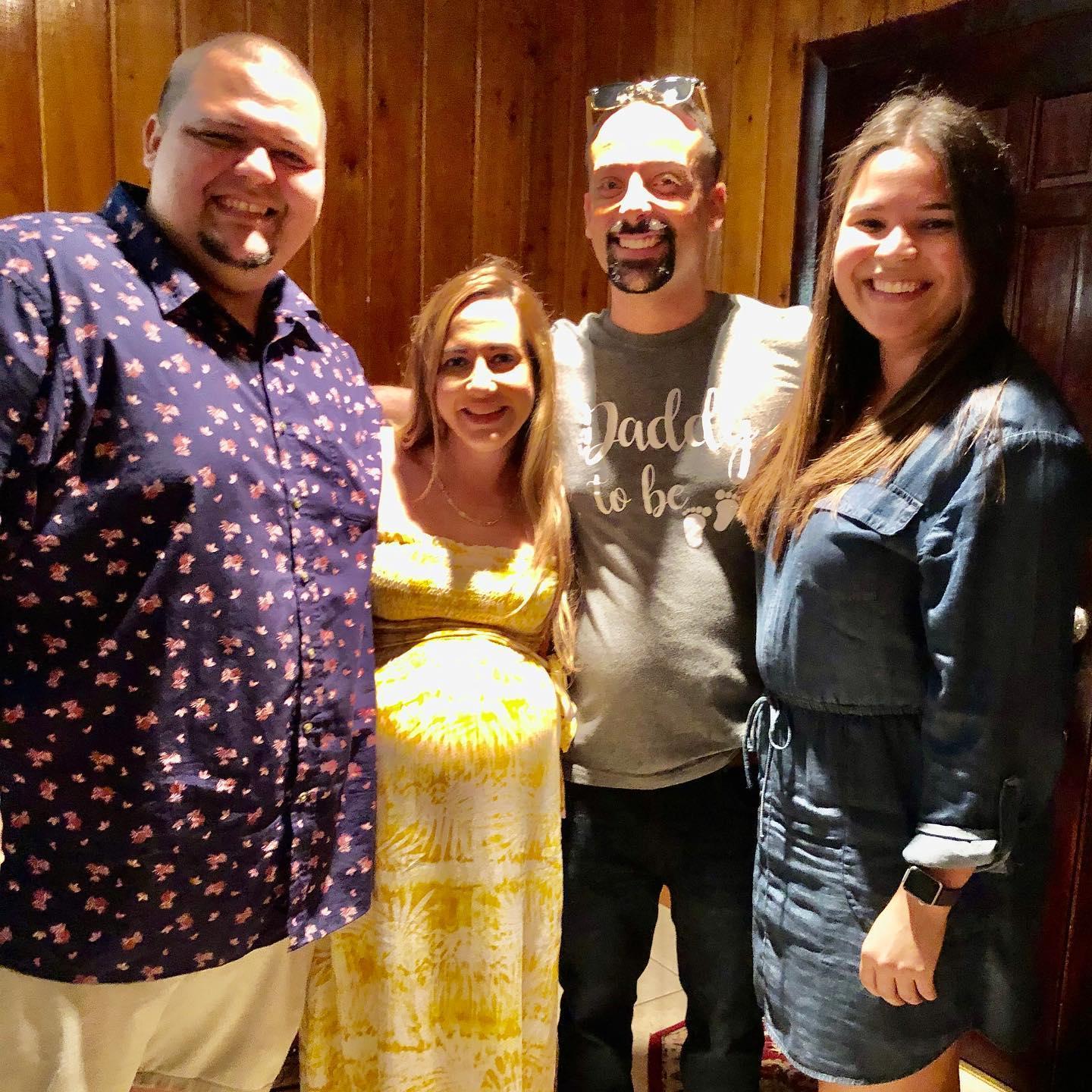 Look at Kel! She was such a trooper with how enormous Keanu was!! This was her Baby Shower!