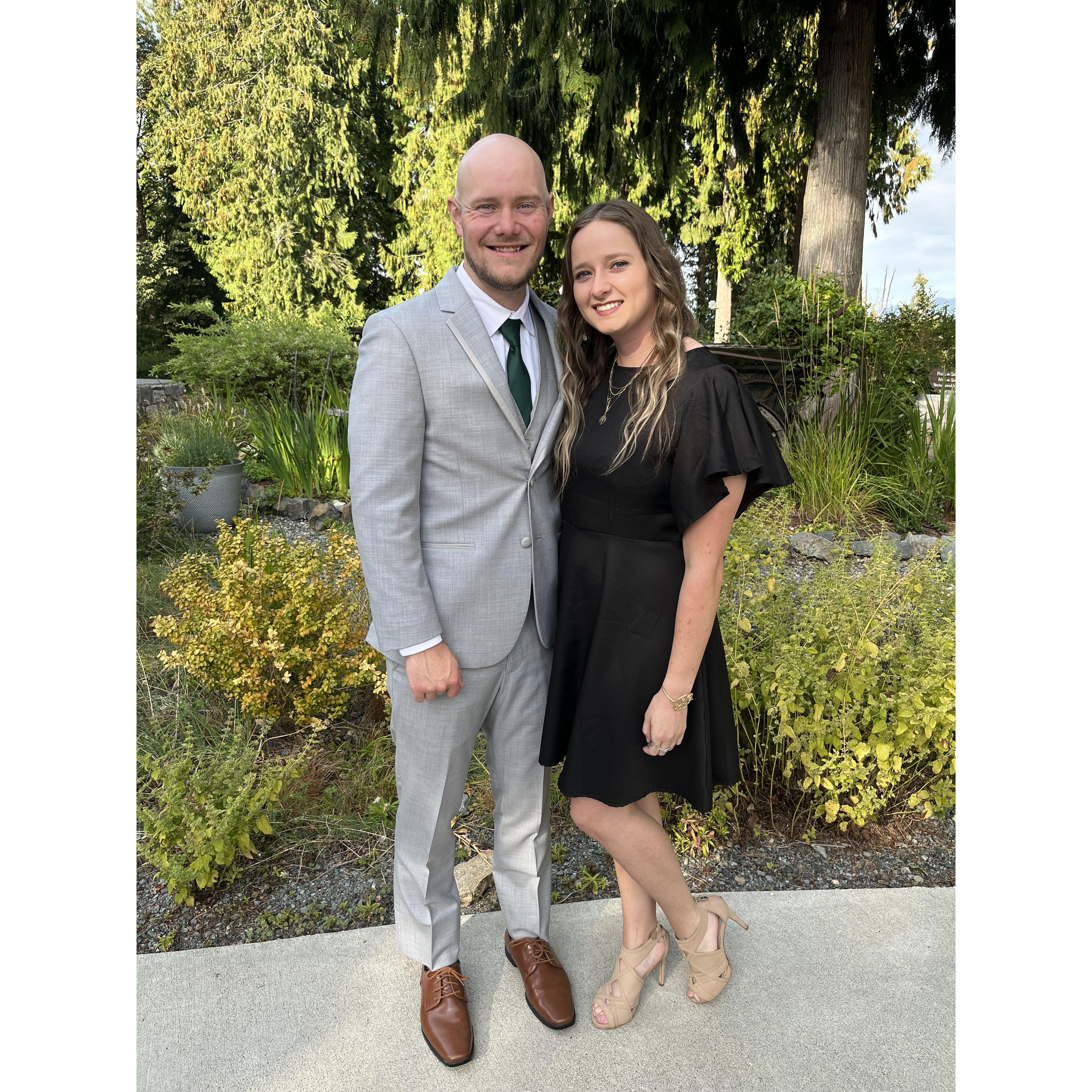 His brothers wedding and our favorite photo