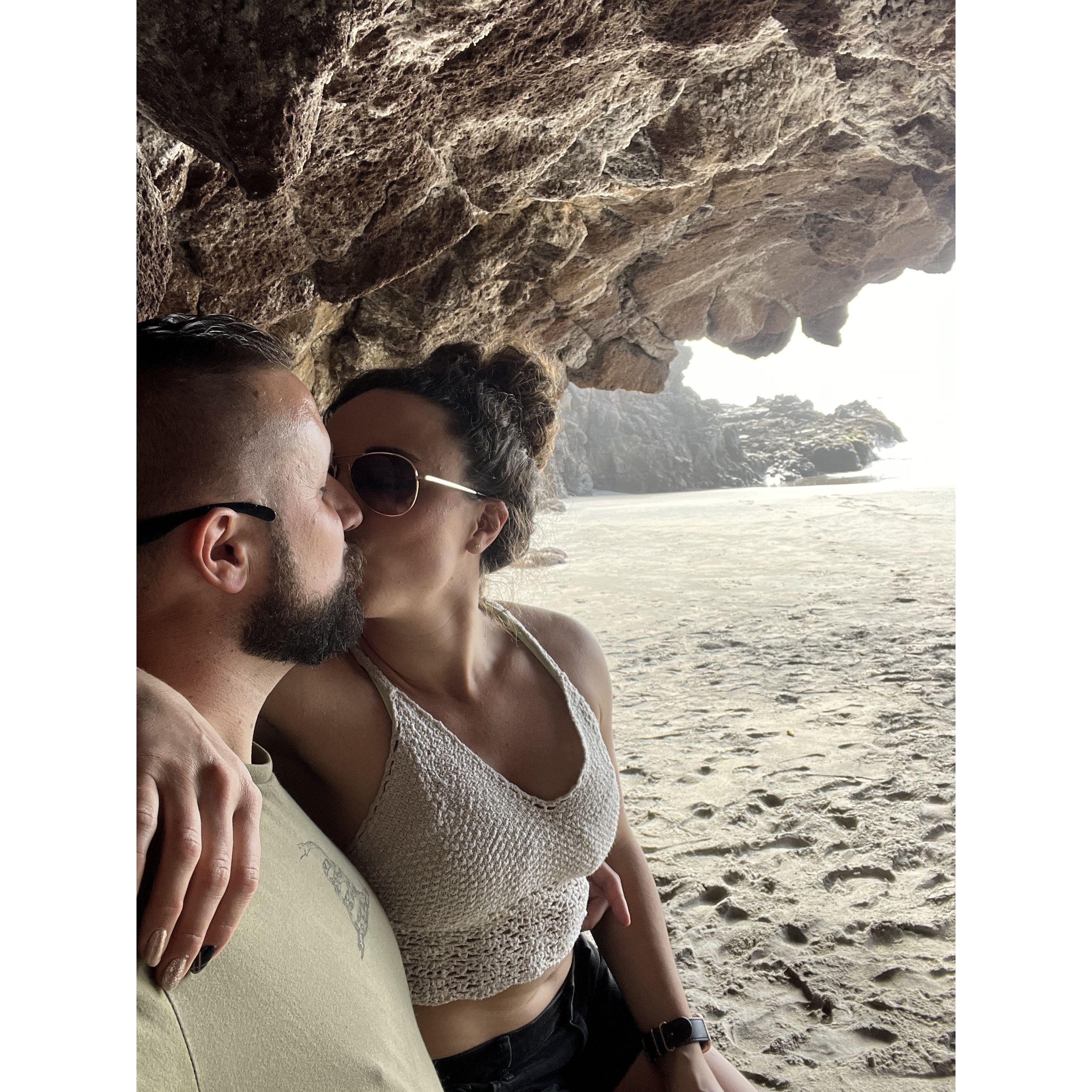 The cave we got engaged in.