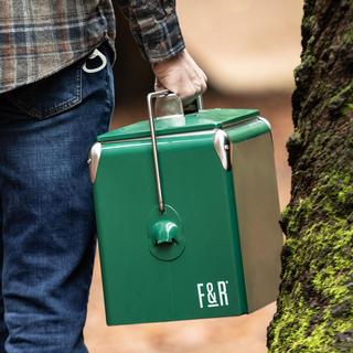 Vintage Metal Cooler