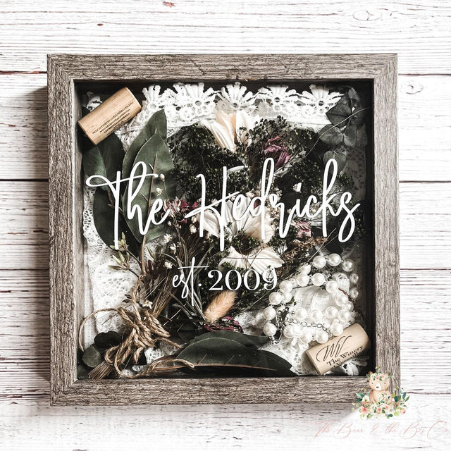 Personalized Wedding Day Keepsake...