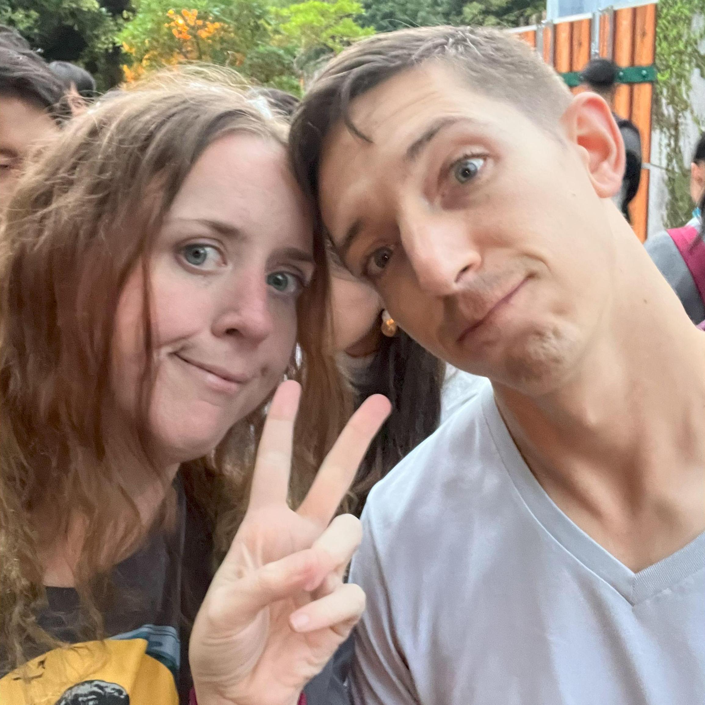 We got rained on at Universal Studios Japan
