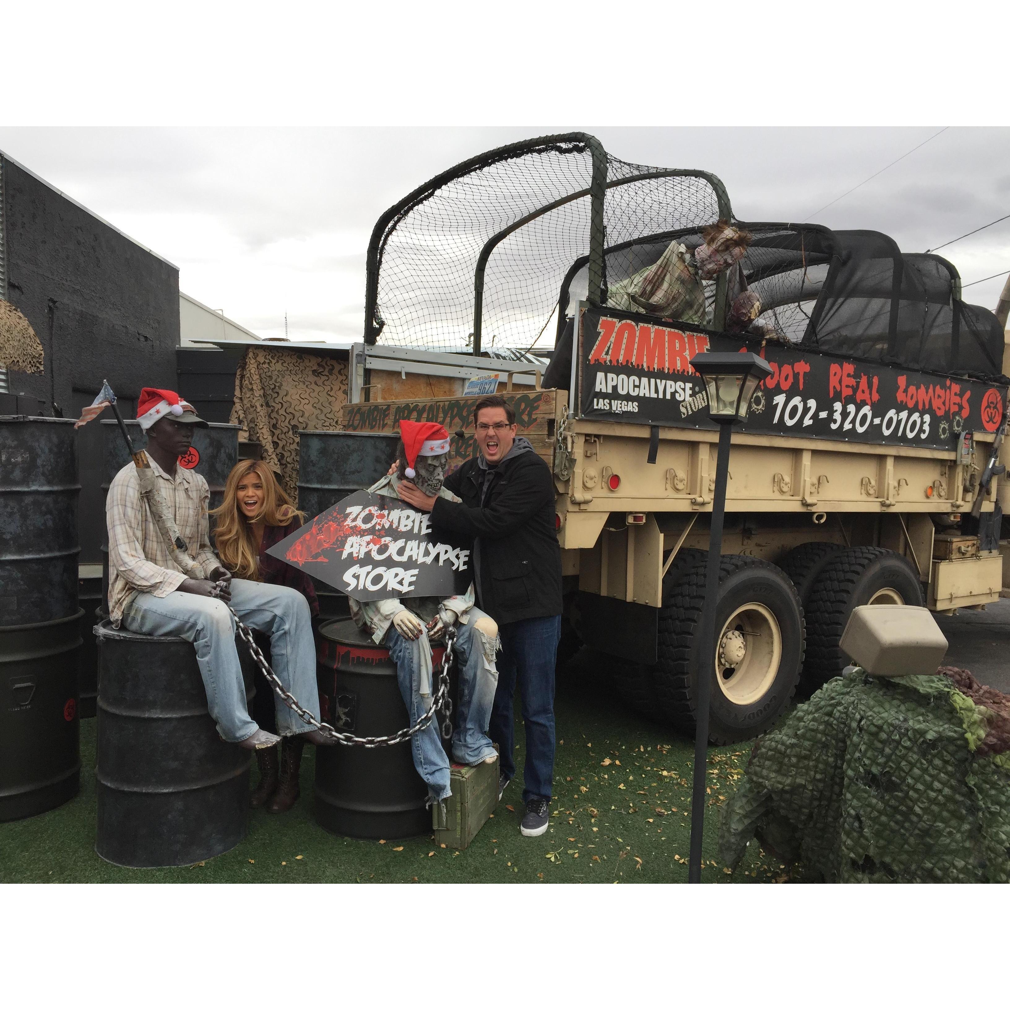 Hunting zombies 🧟‍♀️ 🧟‍♂️