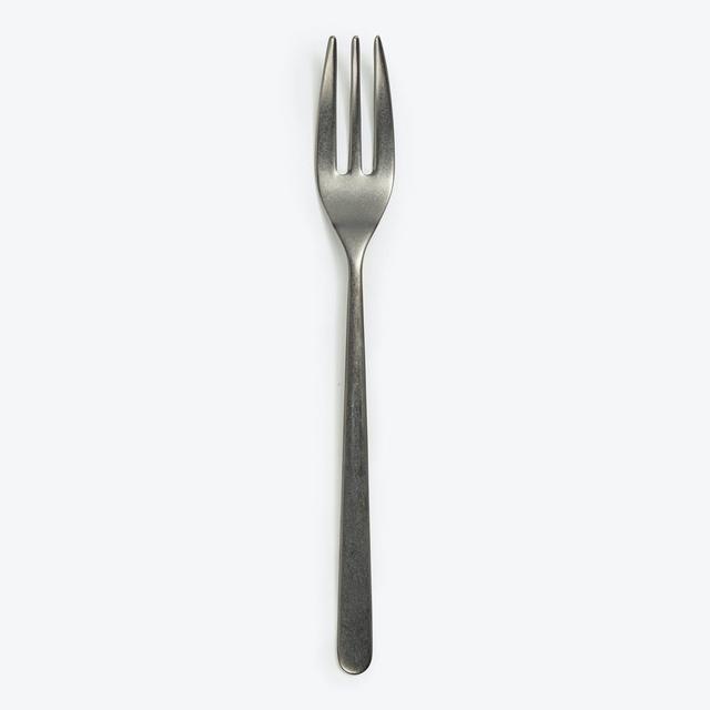 Serving Fork Linea Oro Nero