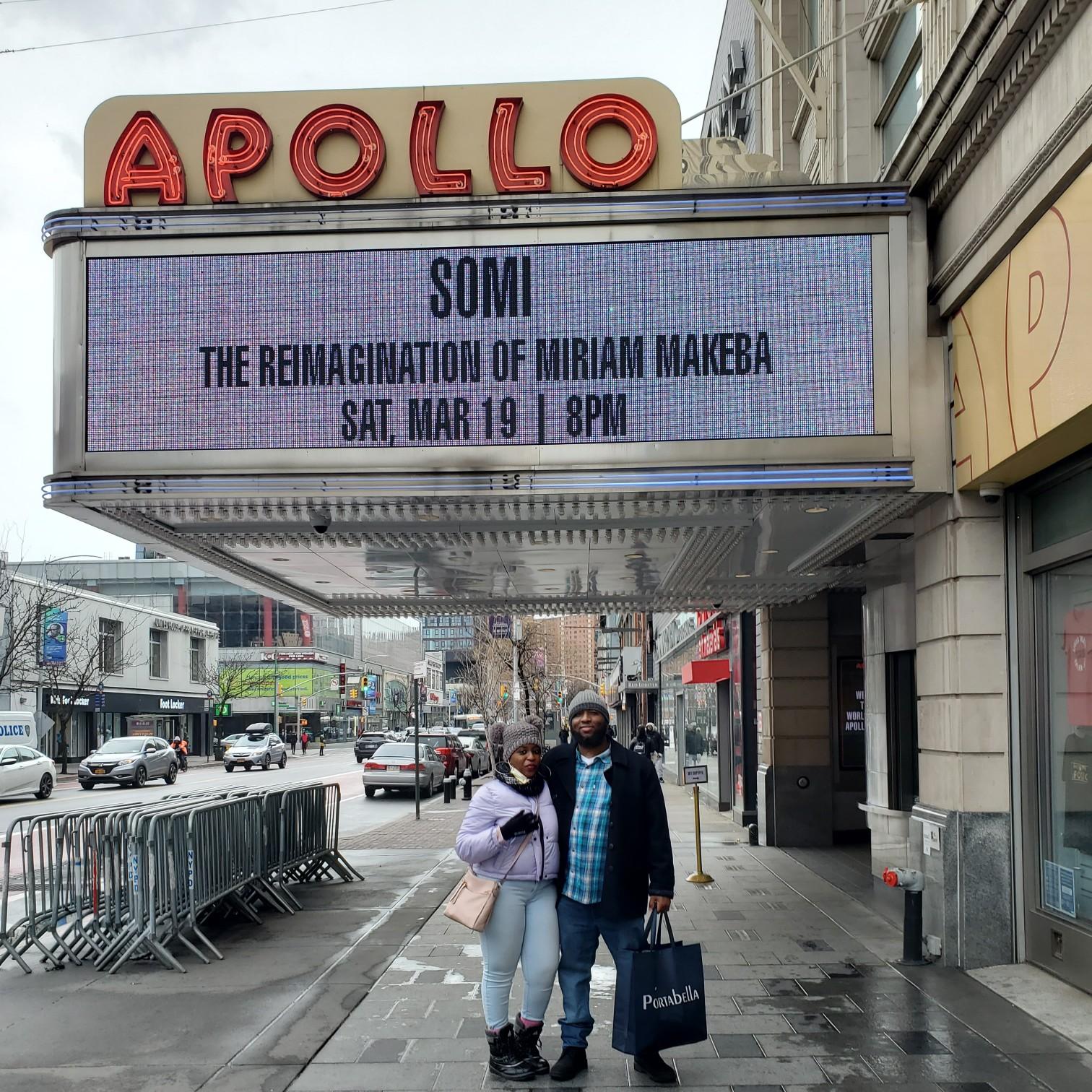 Mike's first visit to my hometown ‐ Harlem