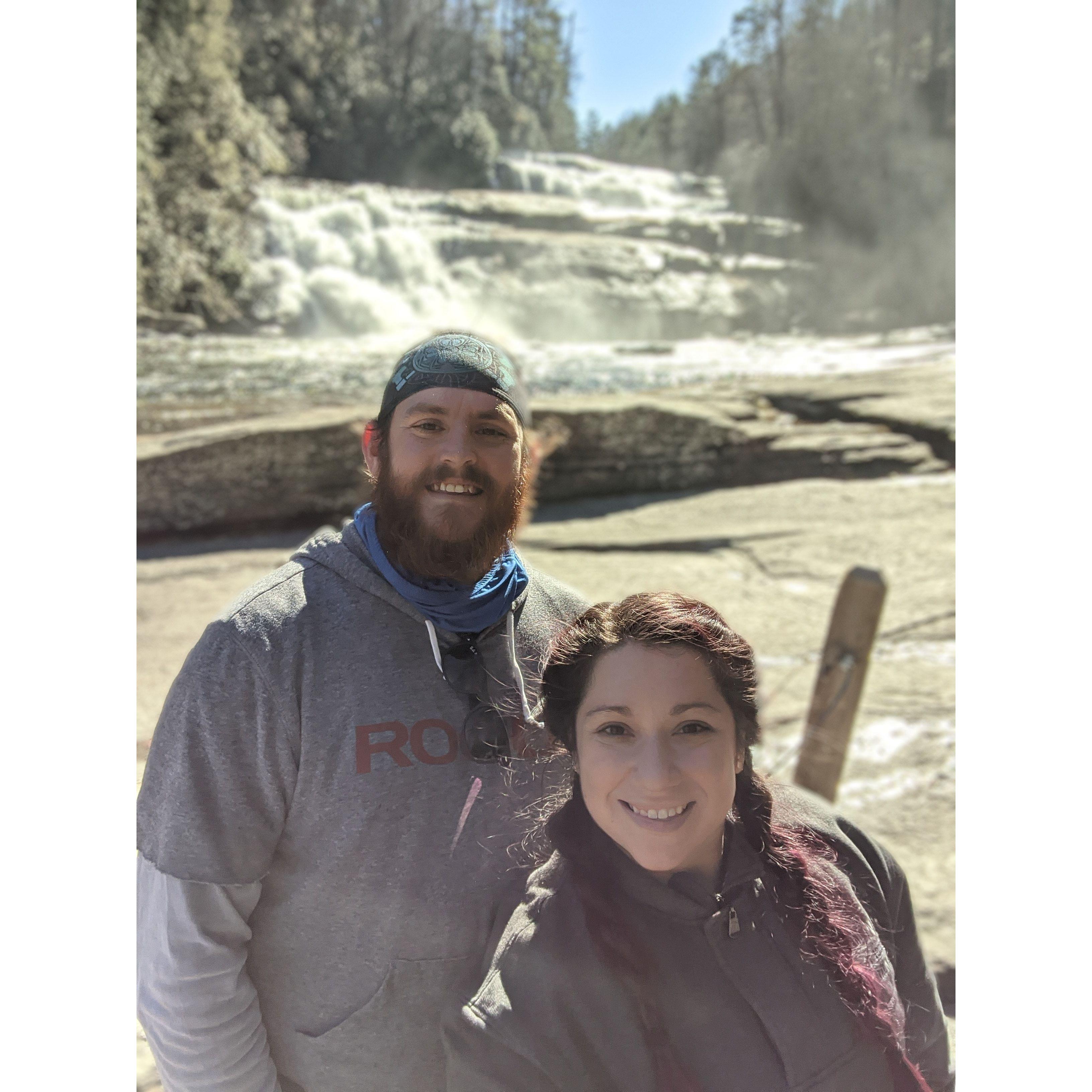 We loved hiking around Asheville, NC