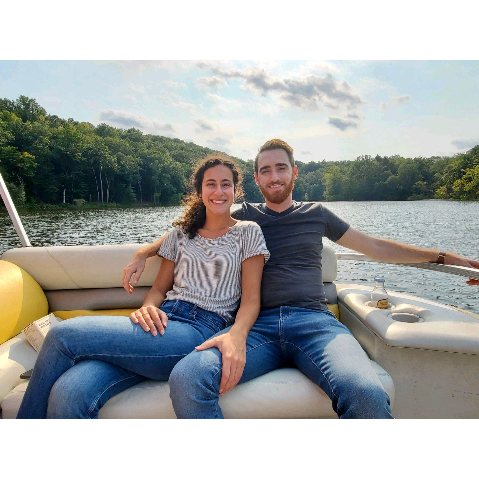 Mooching off of friends with boats!
