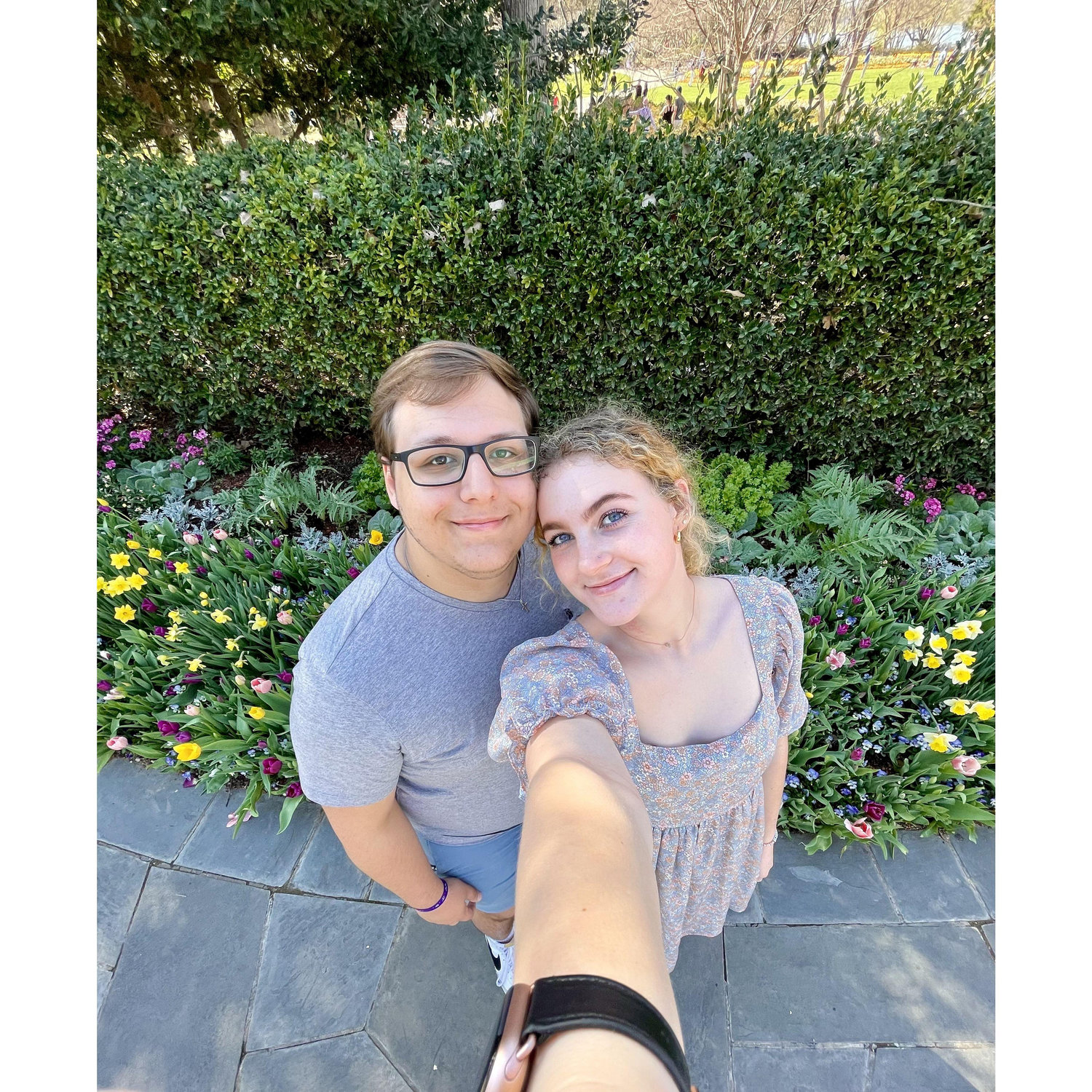 Tulip festival in Dallas! 🌷💐