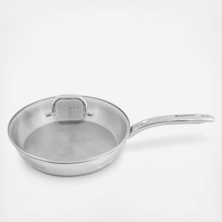 Belly Shape Skillet with Glass Lid
