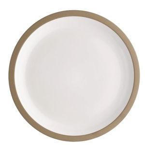 Rim Serving Platter- Opaque White